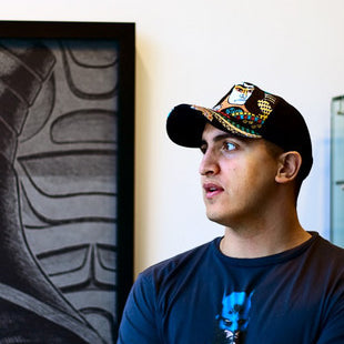 Come meet Tahltan Native Artist Alano Edzerza on Saturday, November 7th 2015 between 3:00 - 5:00 pm