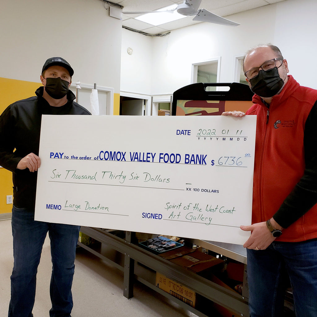 Thank You for Generously Supporting the Comox Valley Food Bank