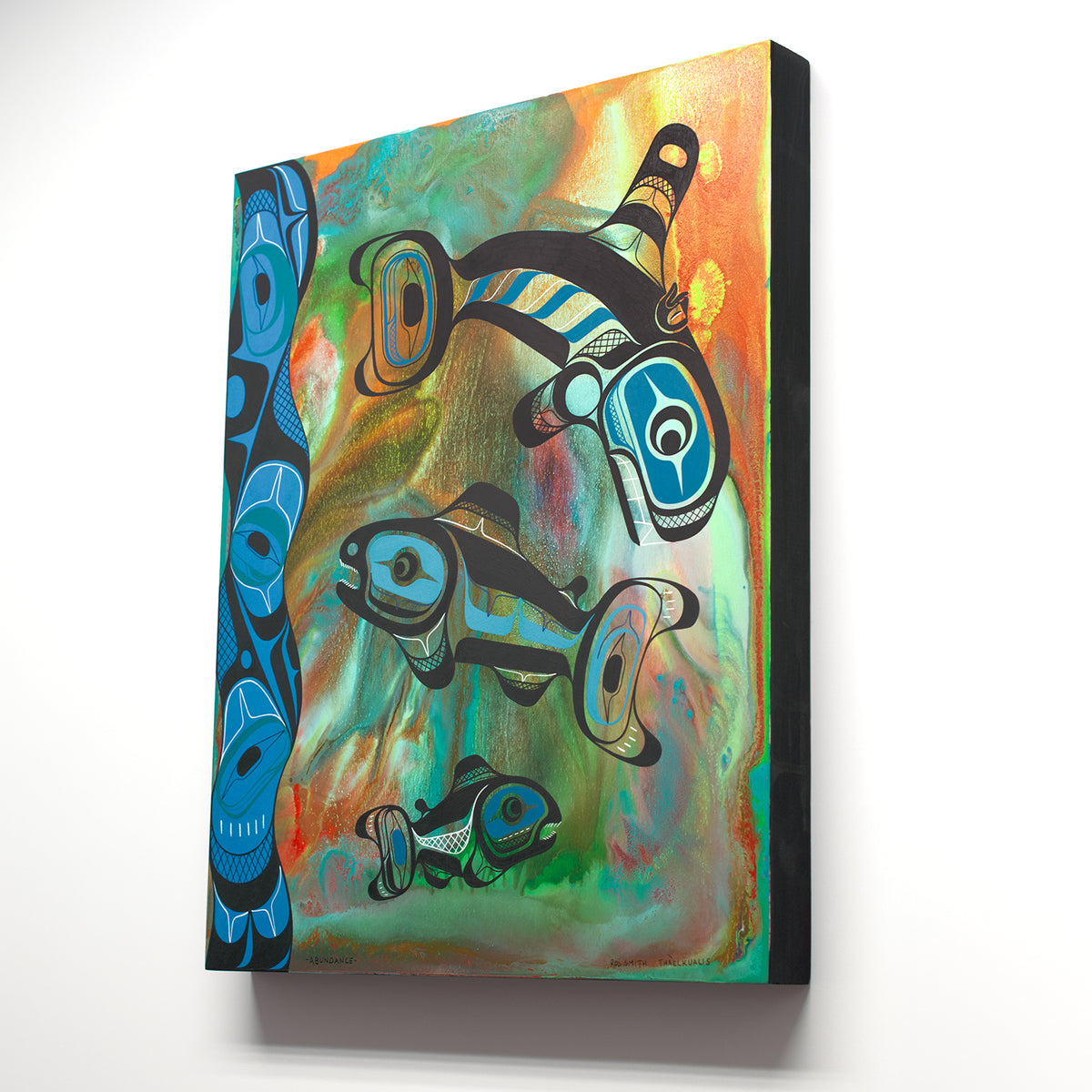 Abundance Painting by Kwakwaka'wakw artist Rod Smith