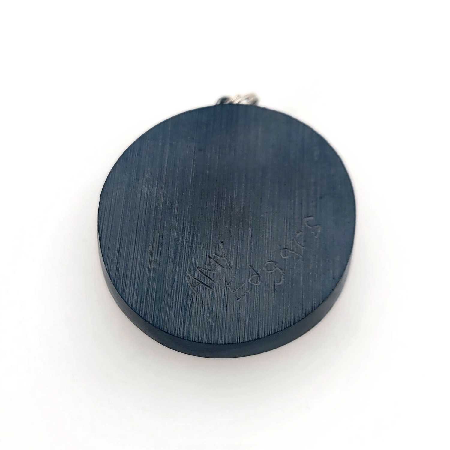 Argillite Salmon Egg Pendant by Haida artist Amy Edgars