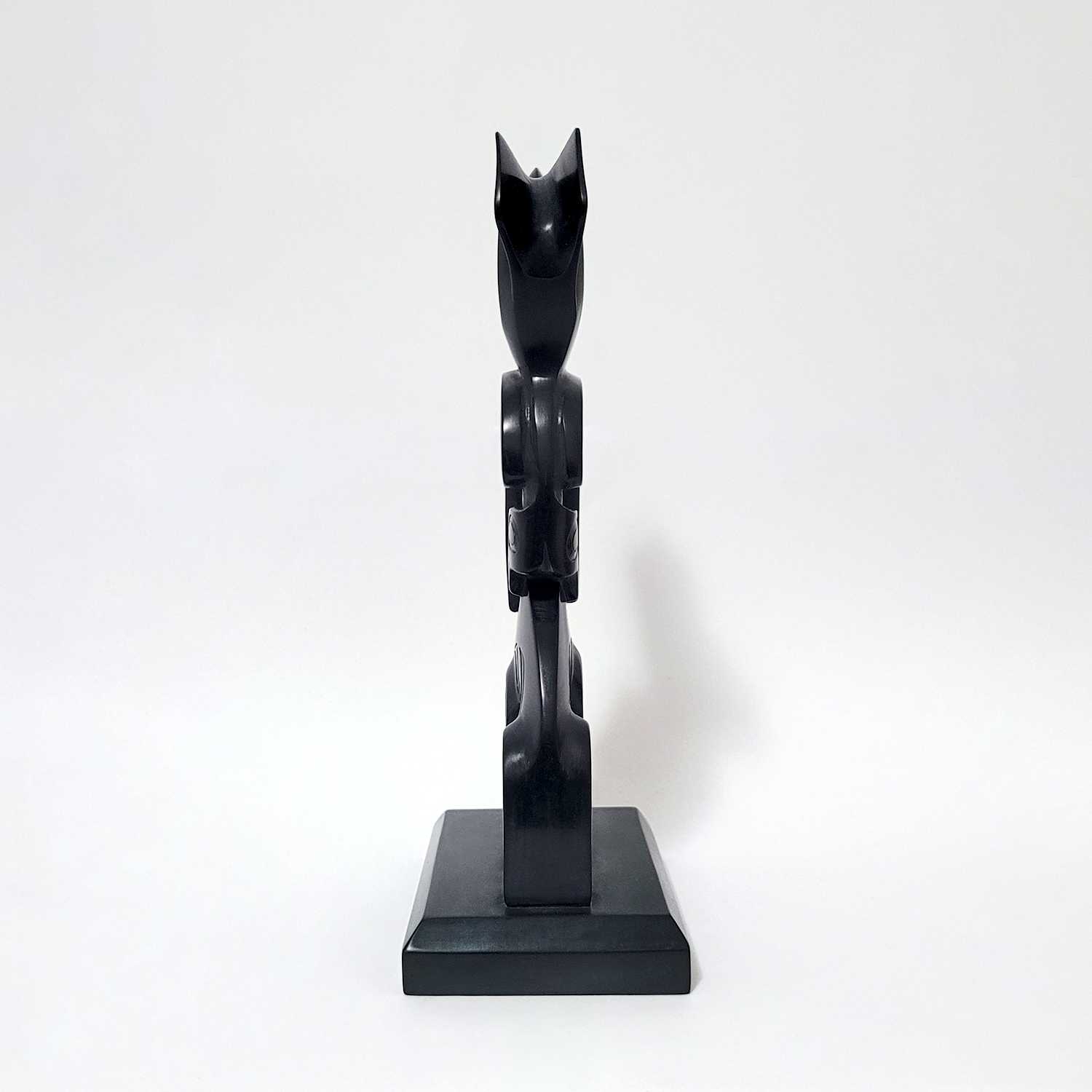 Thunderbird and Killer Whale carving by Haida artist Greg Lightbown