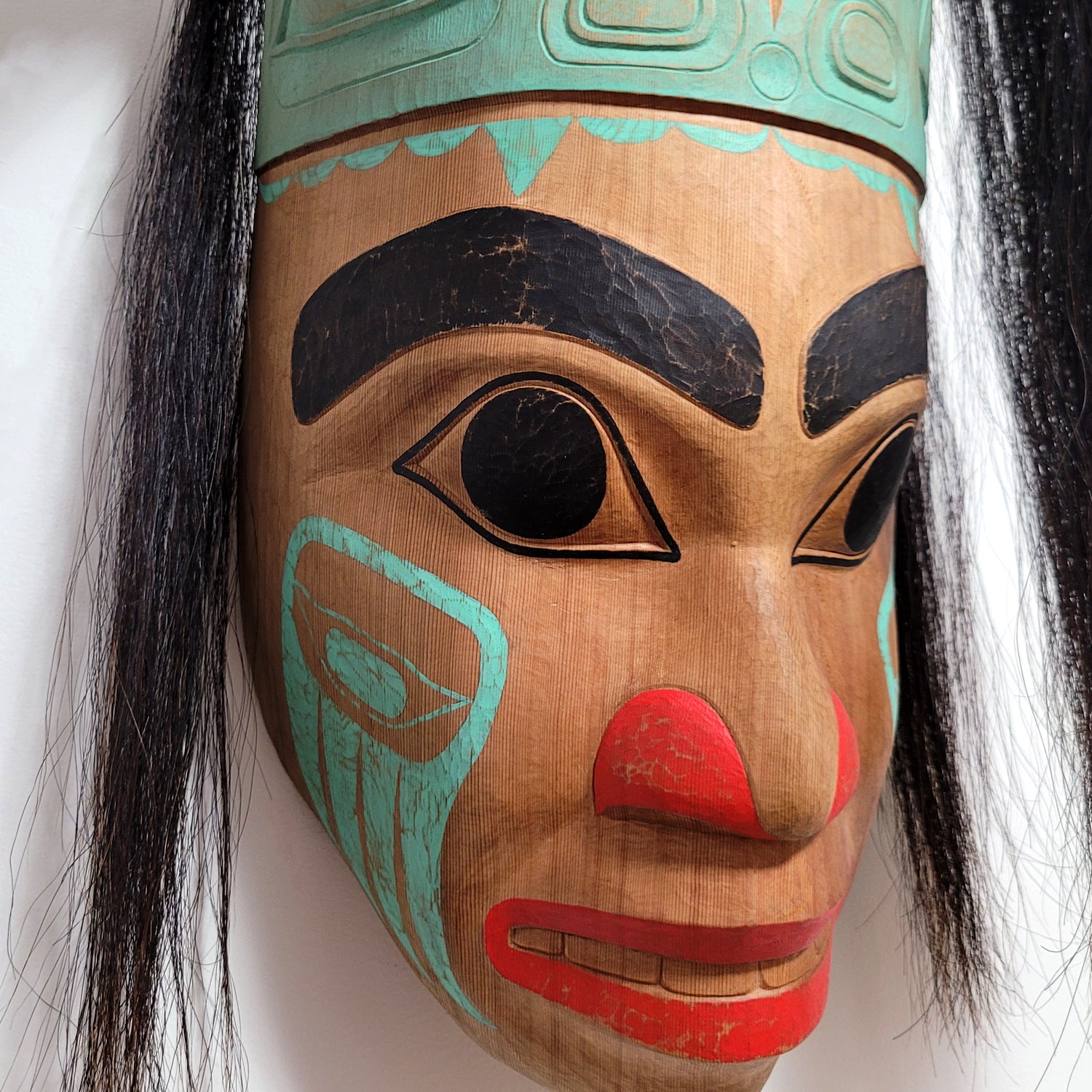 Bear Prince Mask by Haida artist Corey Bulpitt
