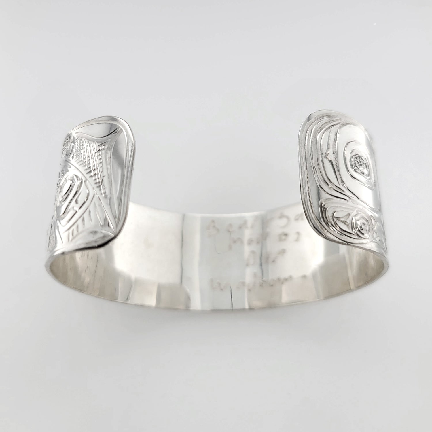 Silver Bear Bracelet by Kwakwaka'wakw artist Don Wadhams