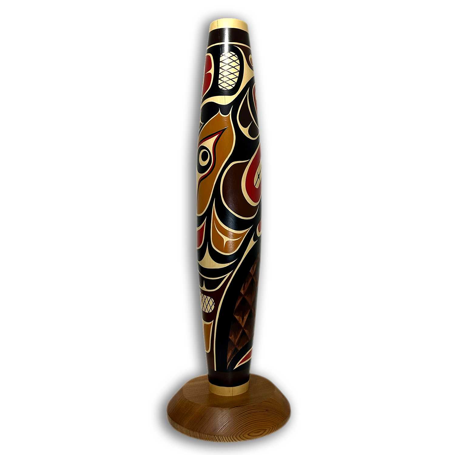 Beaver Cradle Rattle by Kwakwaka'wakw artist Johnathan Henderson