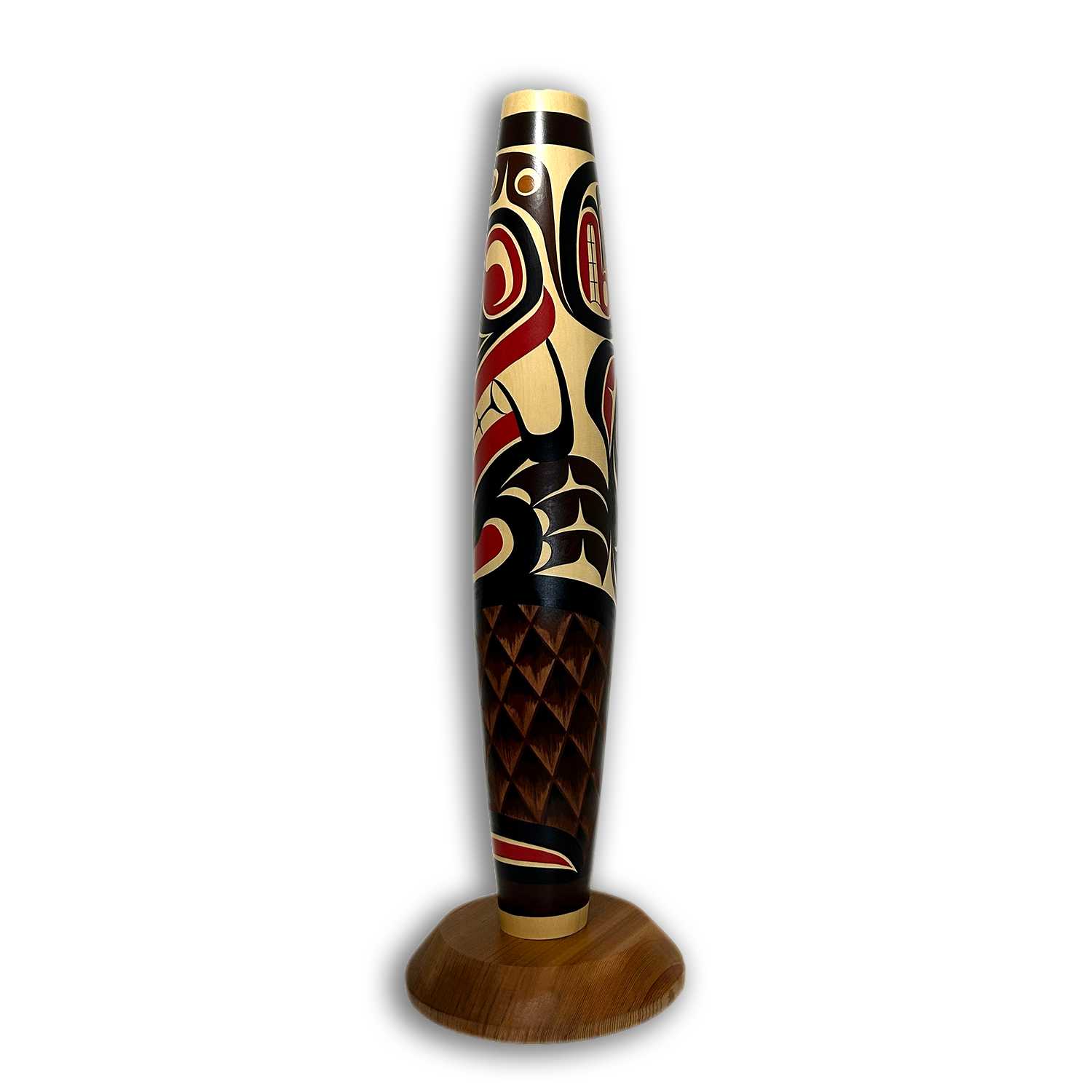 Beaver Cradle Rattle by Kwakwaka'wakw artist Johnathan Henderson