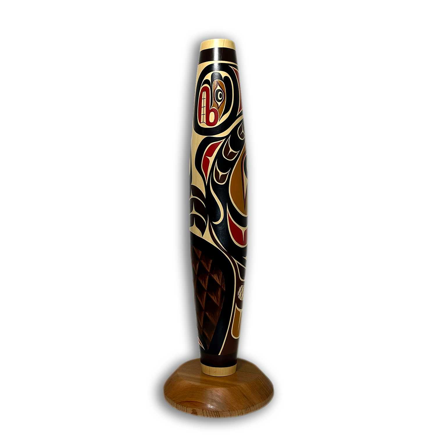 Beaver Cradle Rattle by Kwakwaka'wakw artist Johnathan Henderson