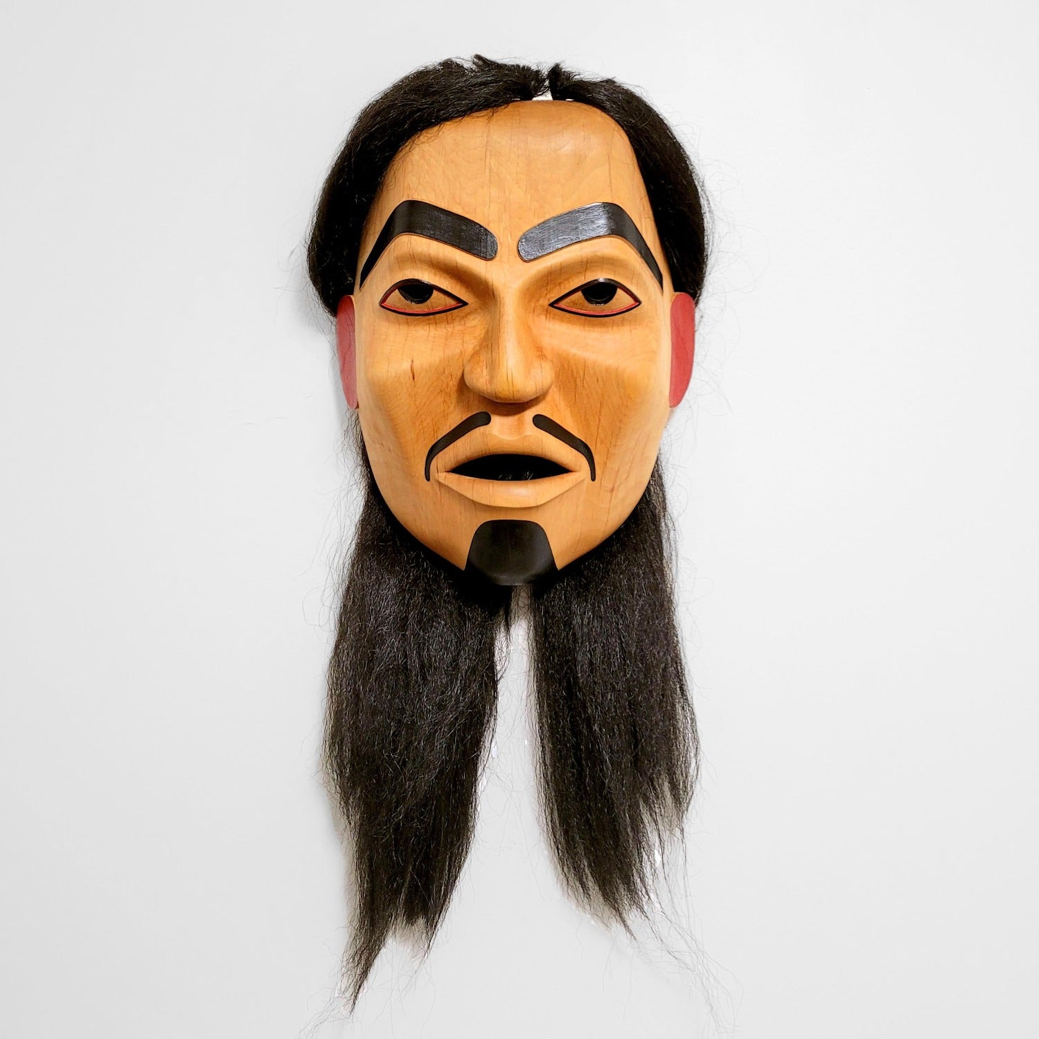 Warrior Mask by Kwakwaka'wakw artist Bruce Alfred