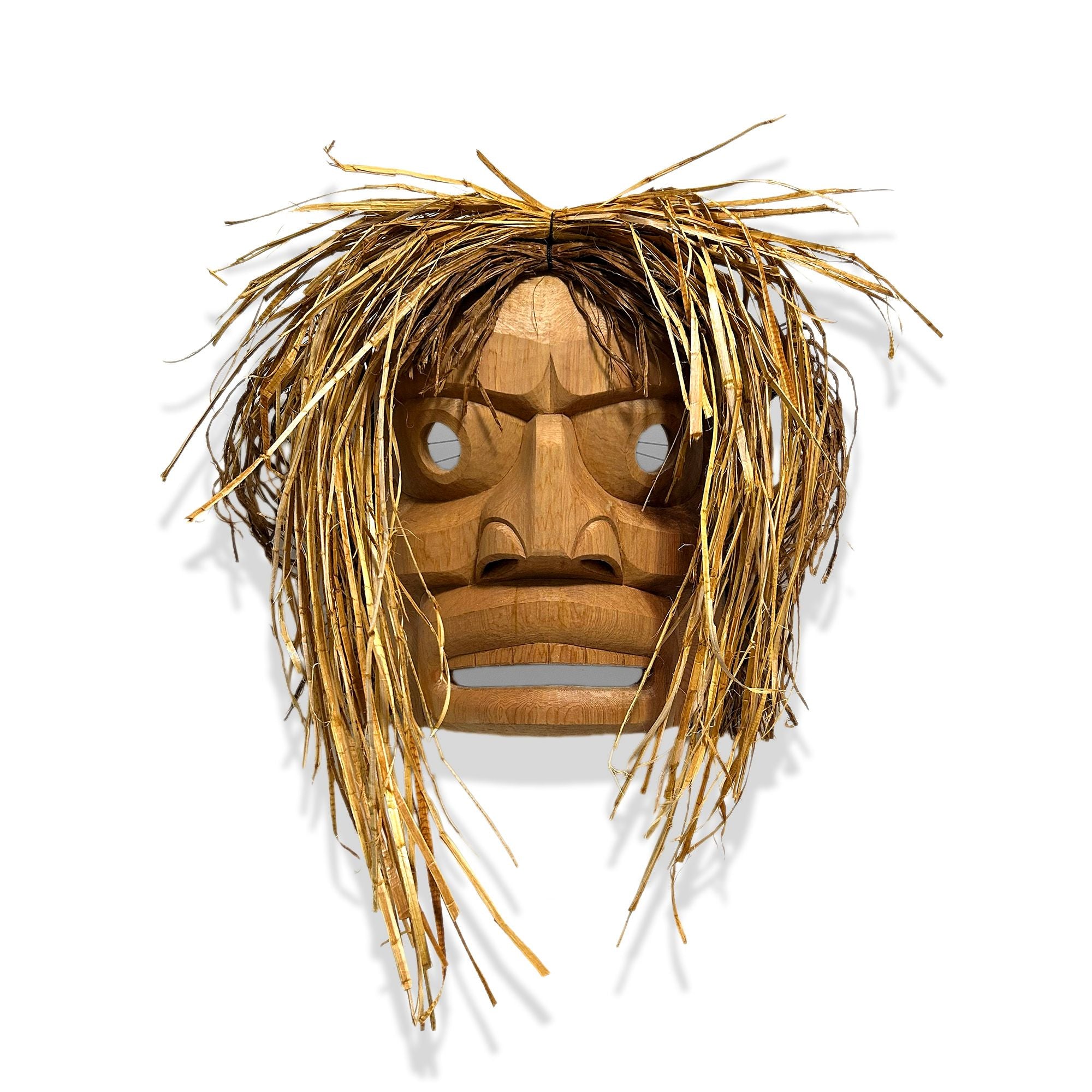 Cedar Harvest Mask by Kwakwaka'wakw artist Trevor Hunt