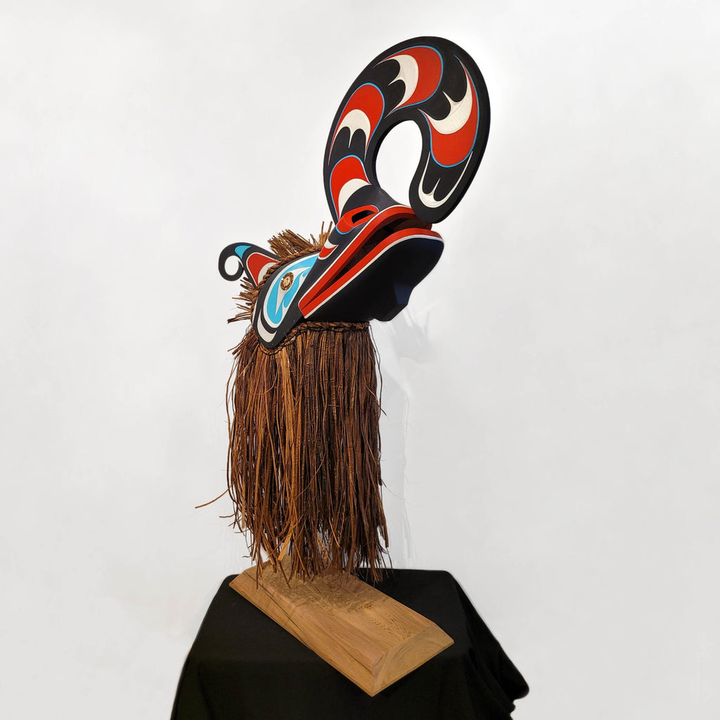 Crooked Beak Headdress by Kwakiutl carver Trevor Hunt