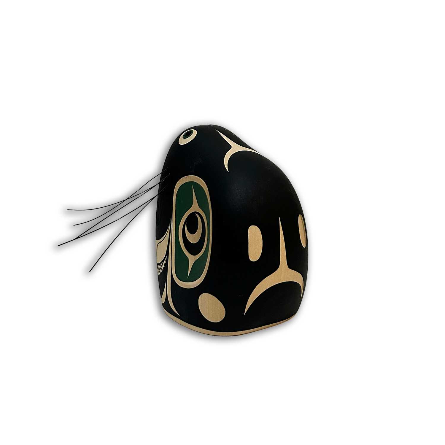 Seal Head by Kwakwaka'wakw artist Rod Smith