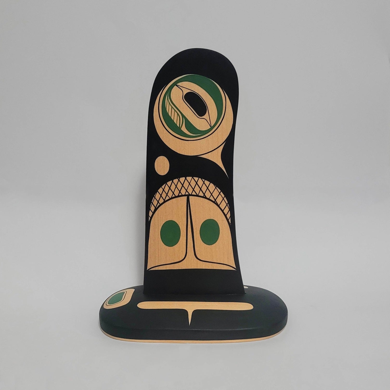 First Nations Orca Dorsal Fin Sculpture by Kwakwaka'wakw artist Rod Smith