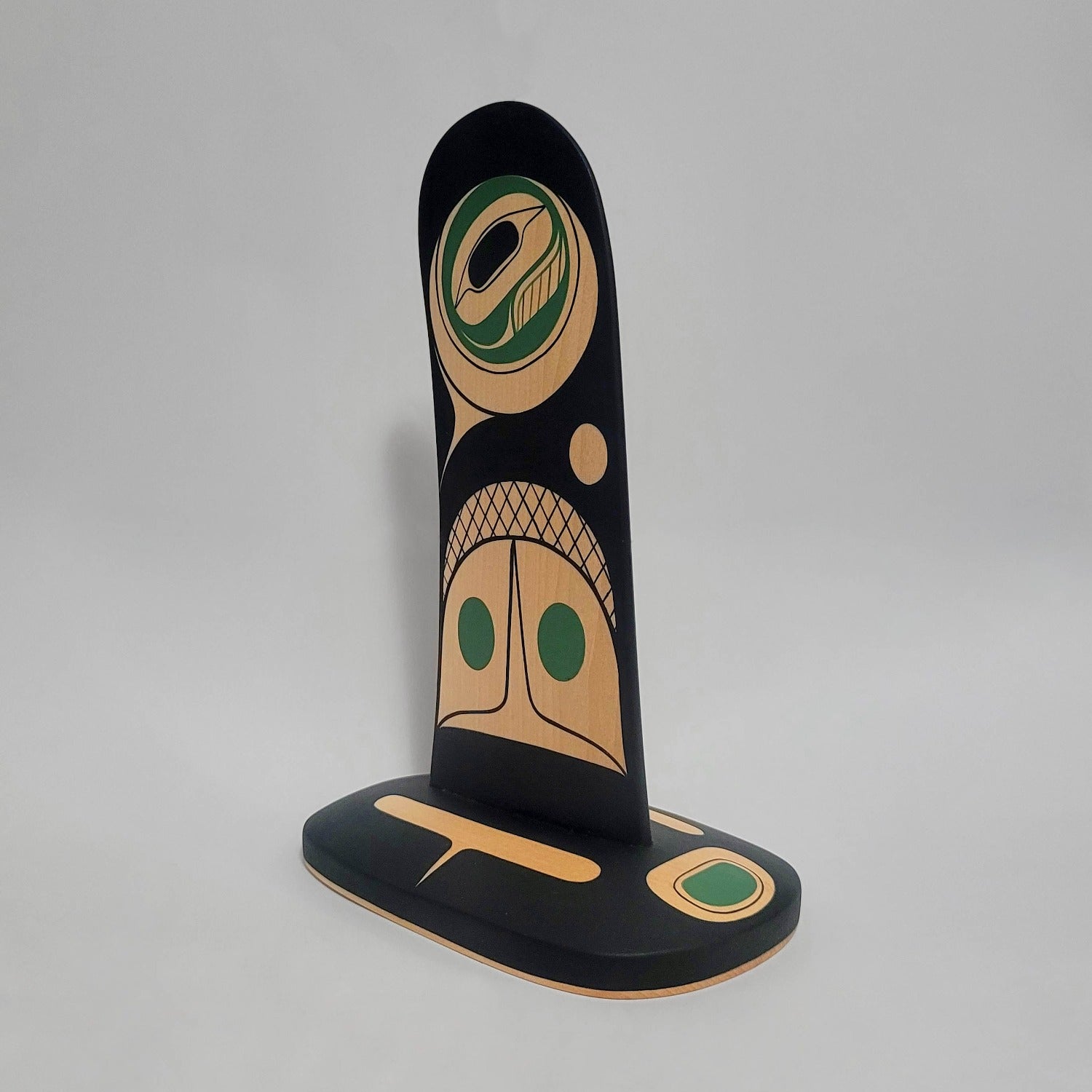 First Nations Orca Dorsal Fin Sculpture by Kwakwaka'wakw artist Rod Smith