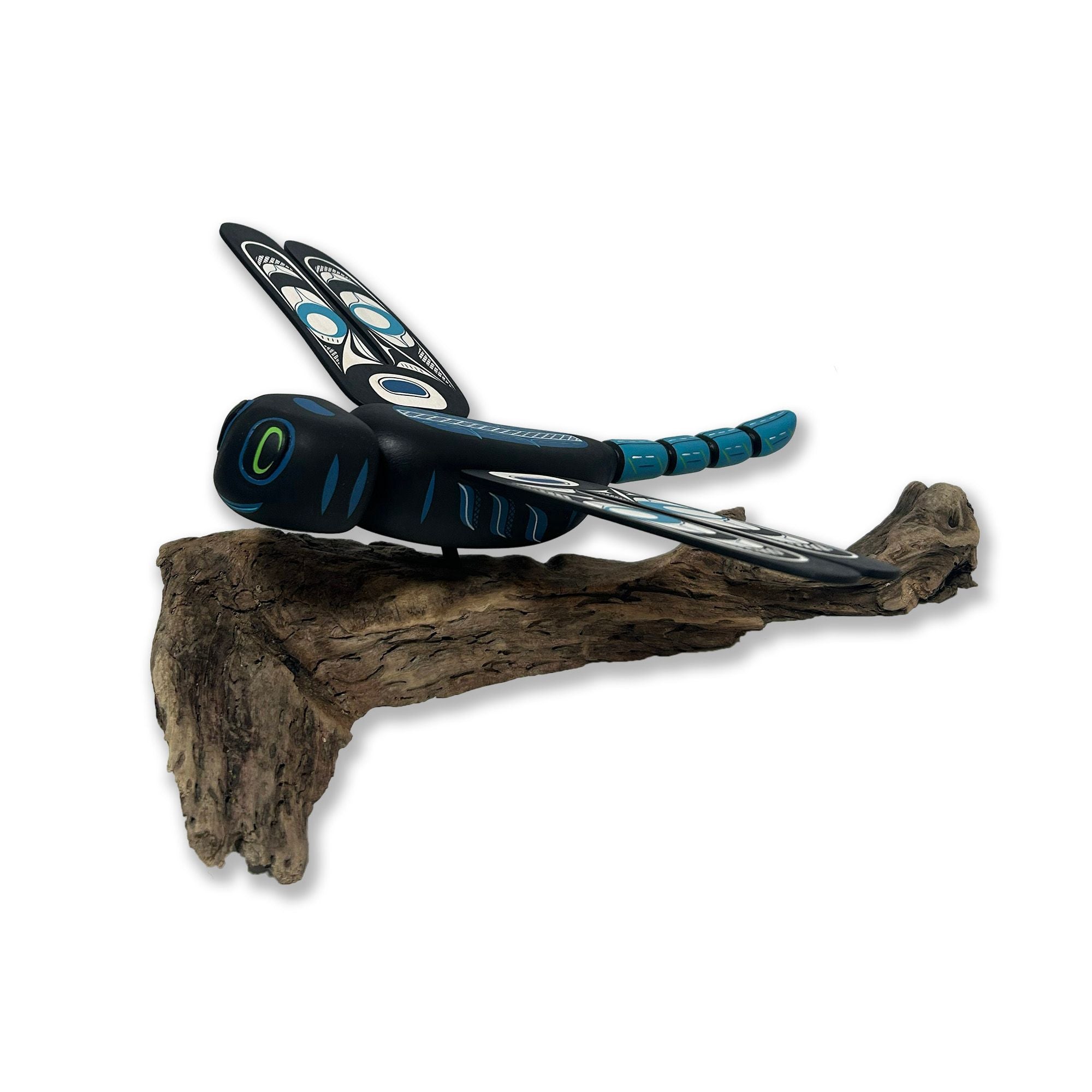 Dragonfly Sculpture by Kwakwaka'wakw artist Rod Smith