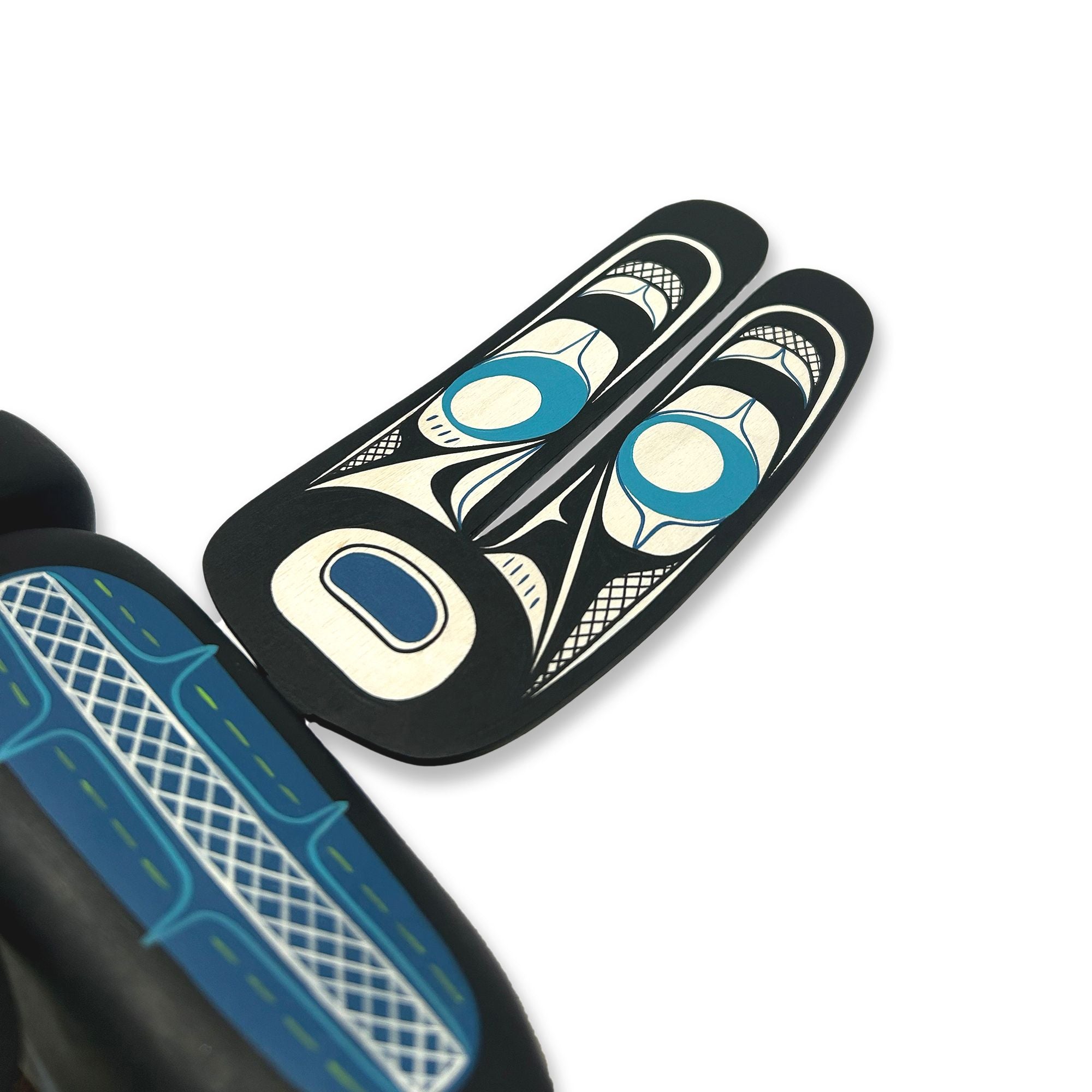 Dragonfly Sculpture by Kwakwaka'wakw artist Rod Smith