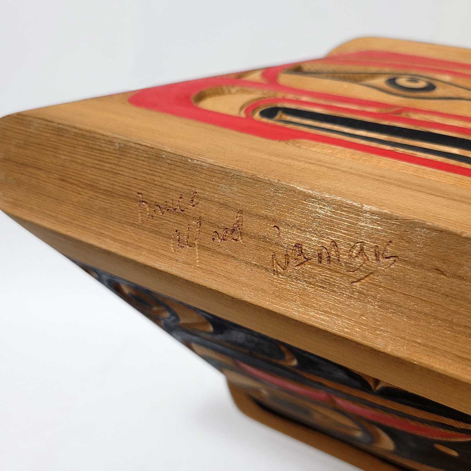 Cedar Bentwood Box by Kwakwaka'wakw carver Bruce Alfred