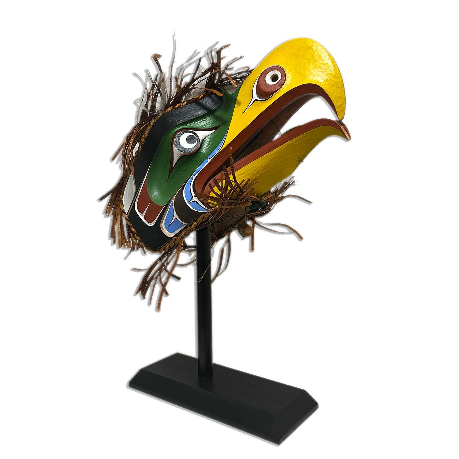 Eagle Mask by Kwakwaka'wakw artist Spence Shaw