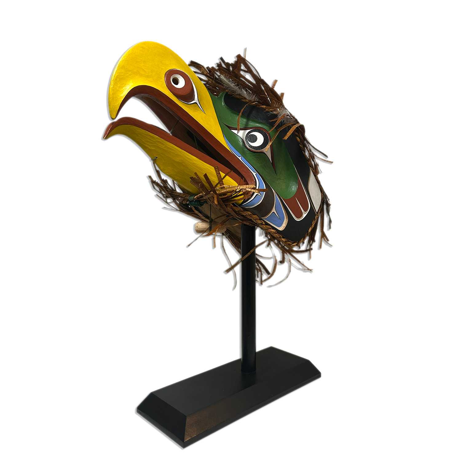 Eagle Mask by Kwakwaka'wakw artist Spence Shaw