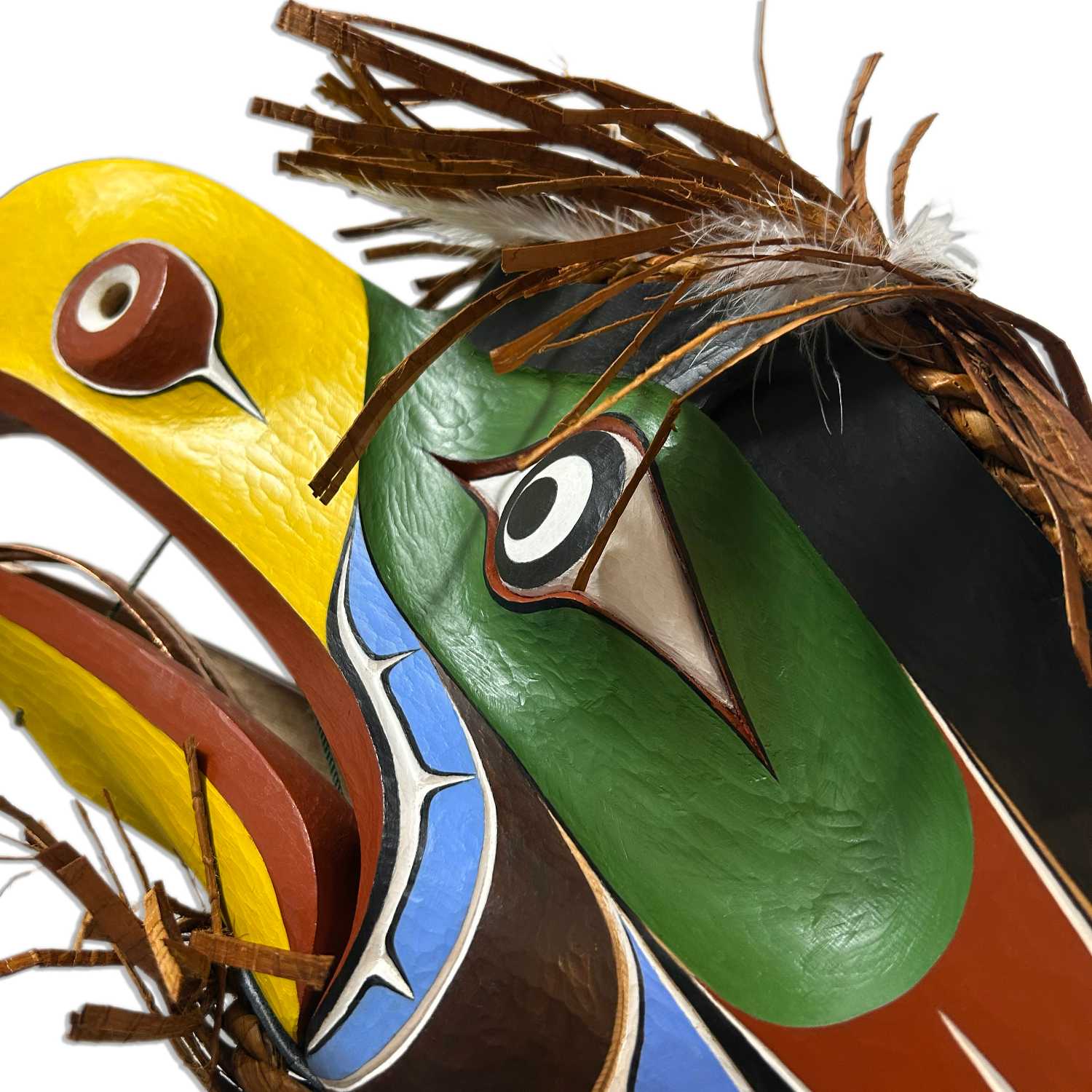Eagle Mask by Kwakwaka'wakw artist Spence Shaw