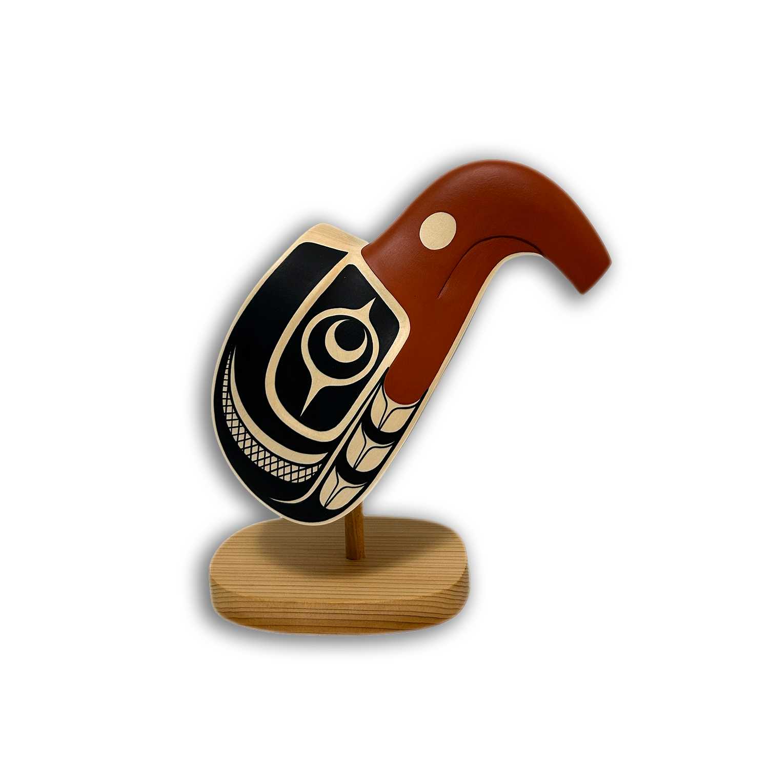 Eagle Maskette by Kwakwaka'wakw artist Rod Smith