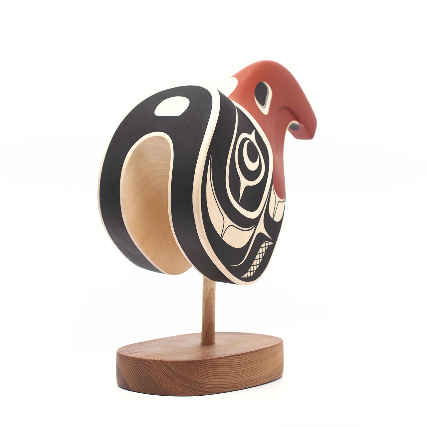 Eagle maskette by Kwakwaka'wakw artist Rod Smith