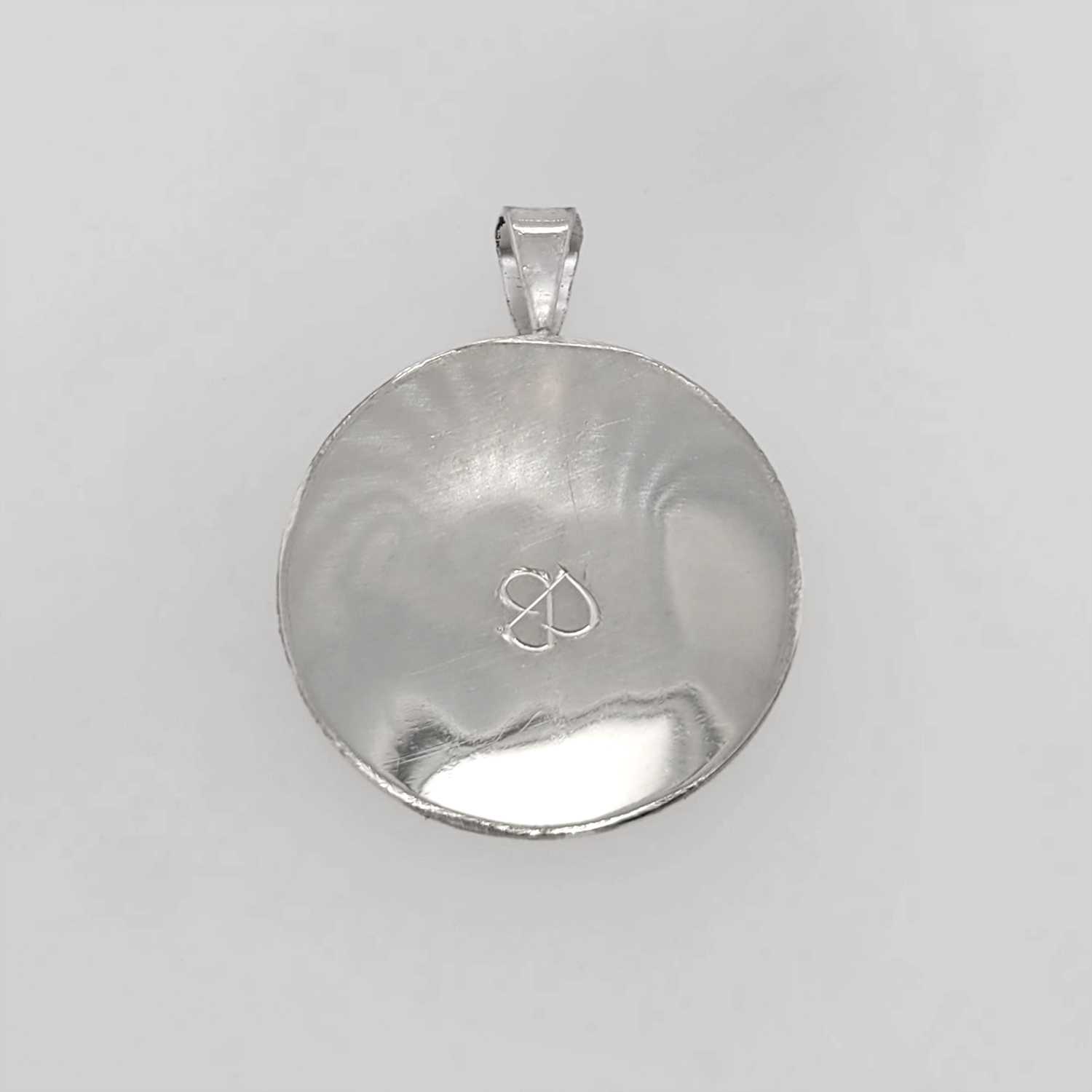 Silver Eagle Pendant by Coast Salish Artist Jody Sparrow