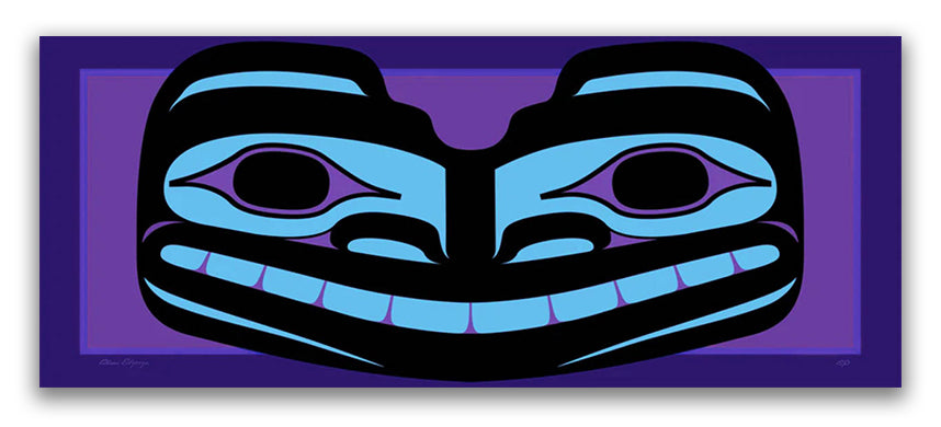 Electric Potlatch Print by Tahtlan artist Alano Edzerza