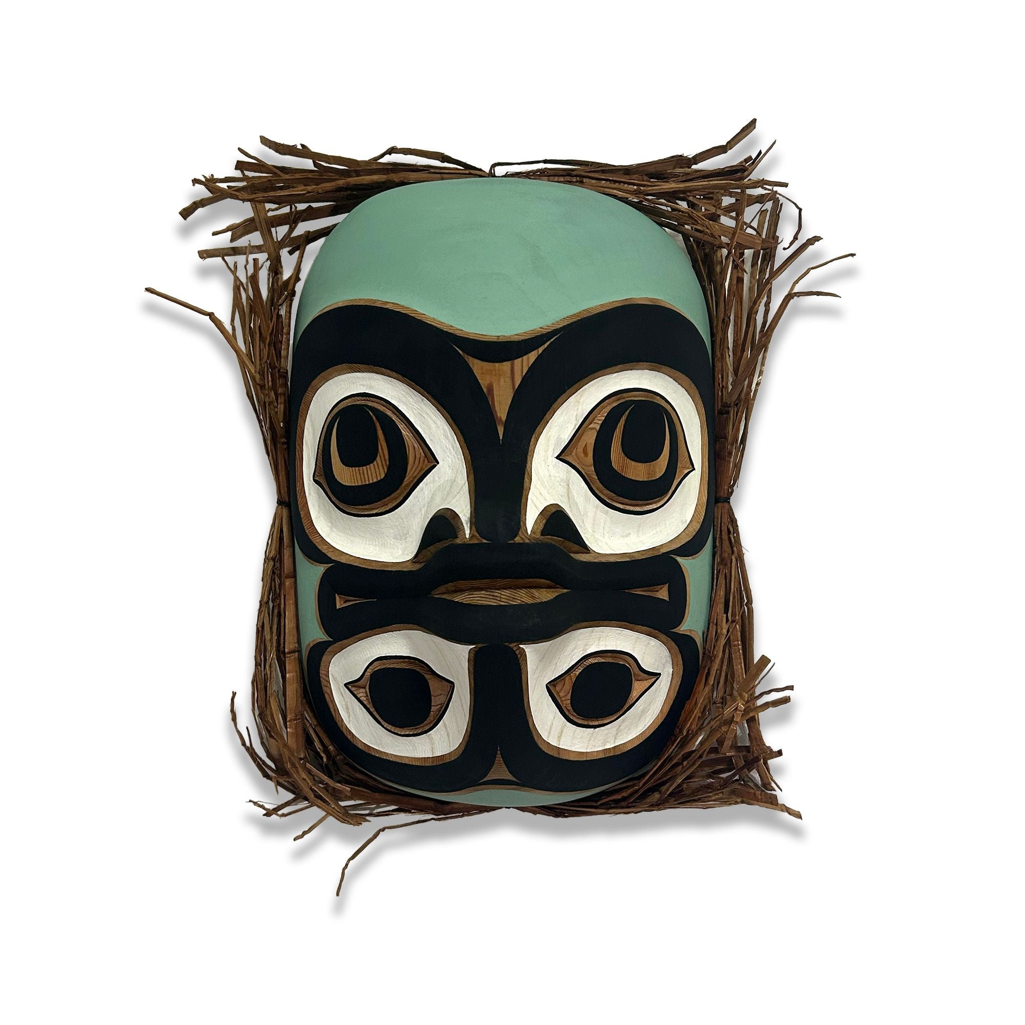 Frog Mask by Kwakwaka'wakw artist Gilbert Dawson