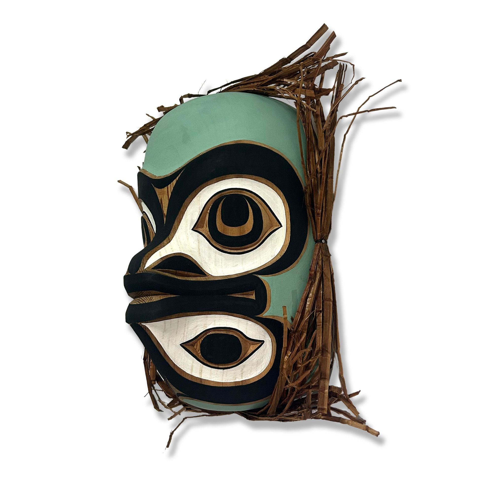 Frog Mask by Kwakwaka'wakw artist Gilbert Dawson