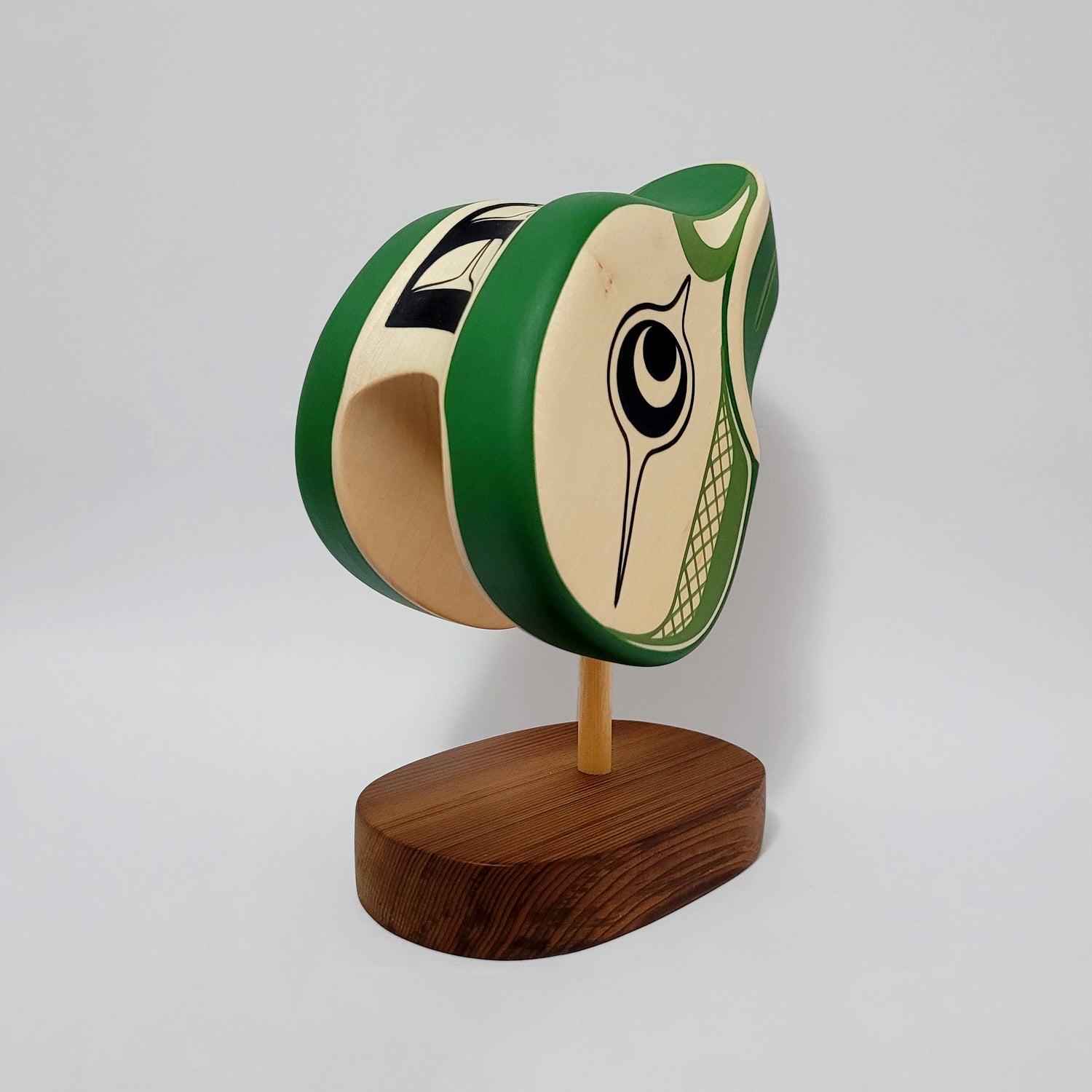 Frog Maskette by Kwakwaka'wakw artist Rod Smith