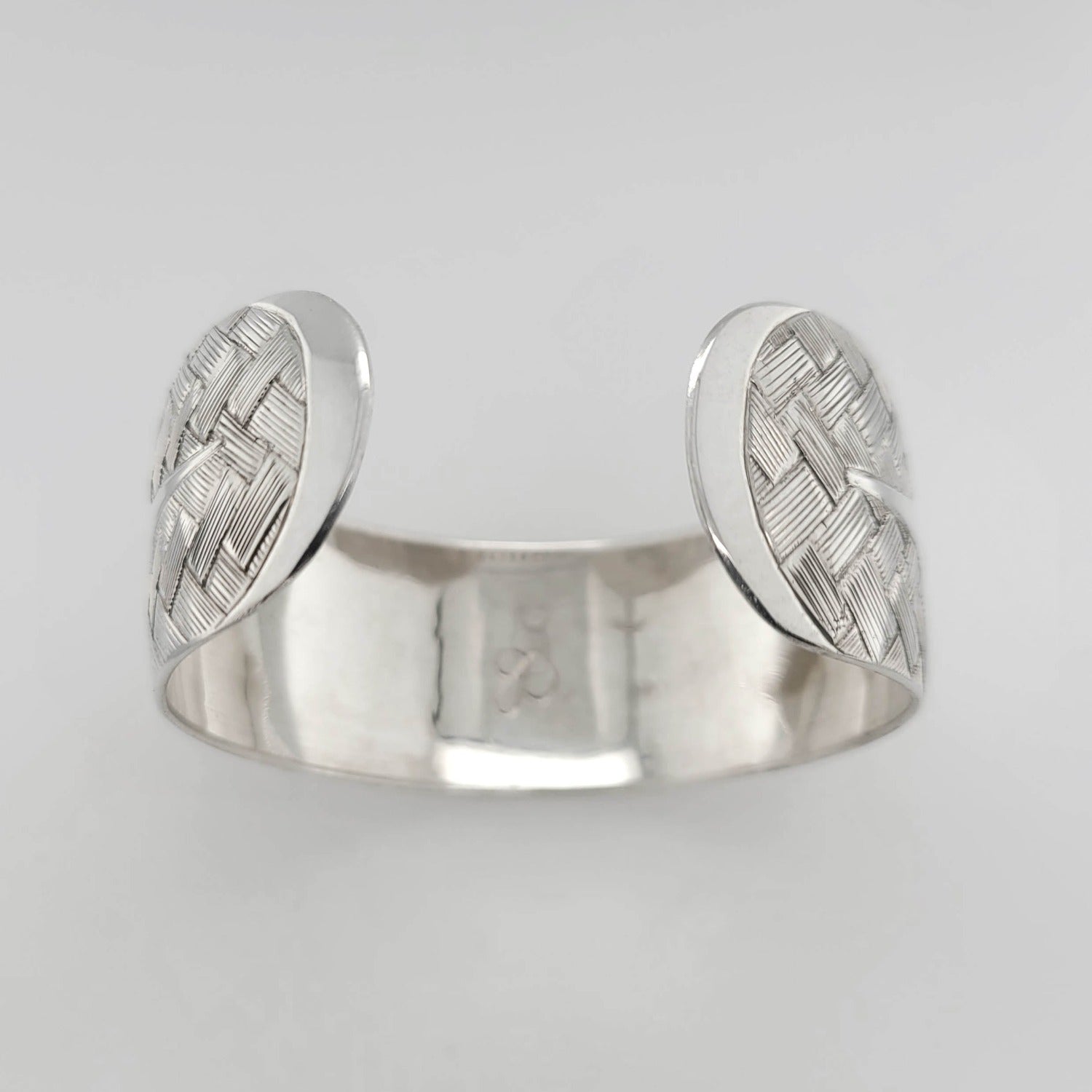 Silver Bracelet by Coast Salish artist Jody Sparrow