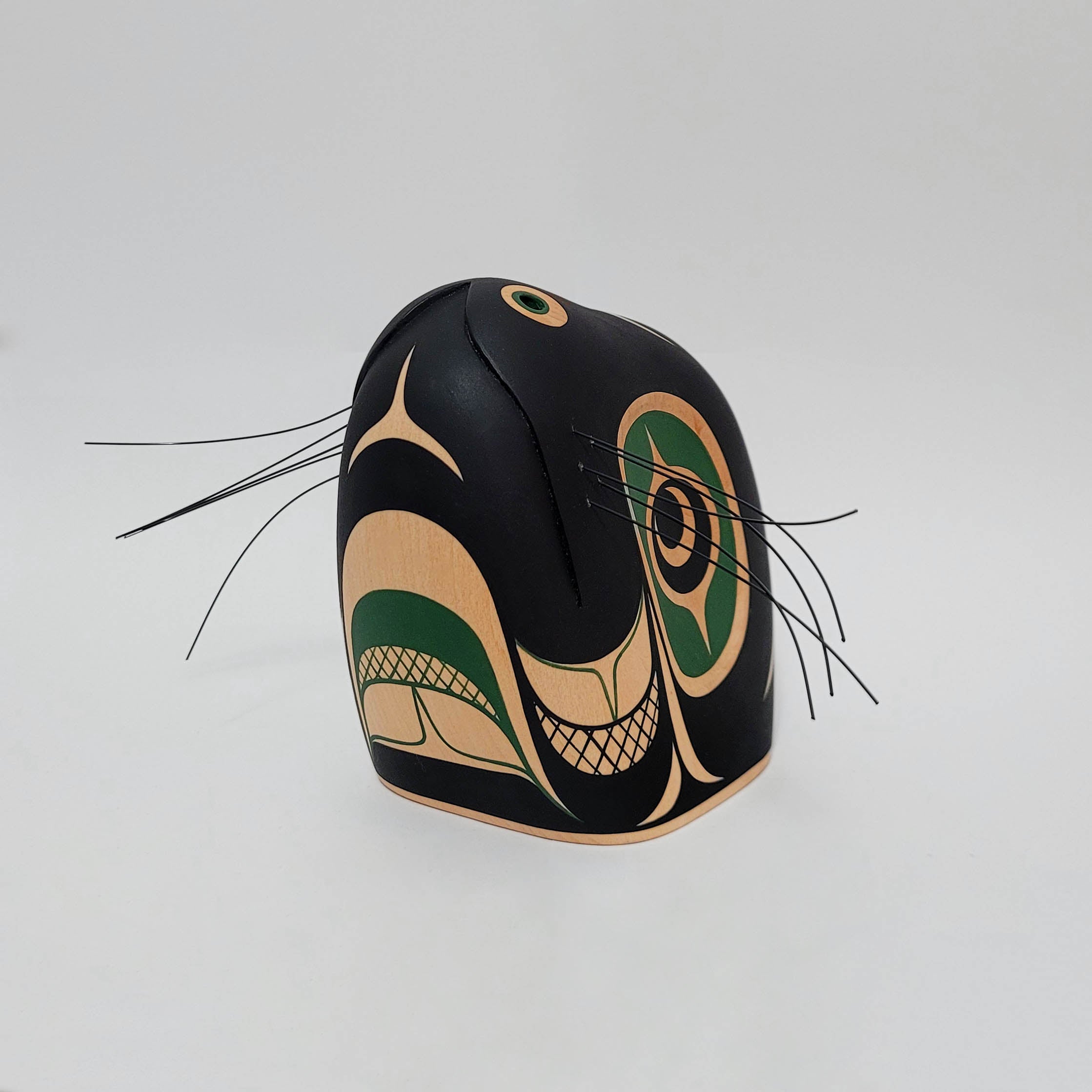 Seal Carving by Native artist Rod Smith