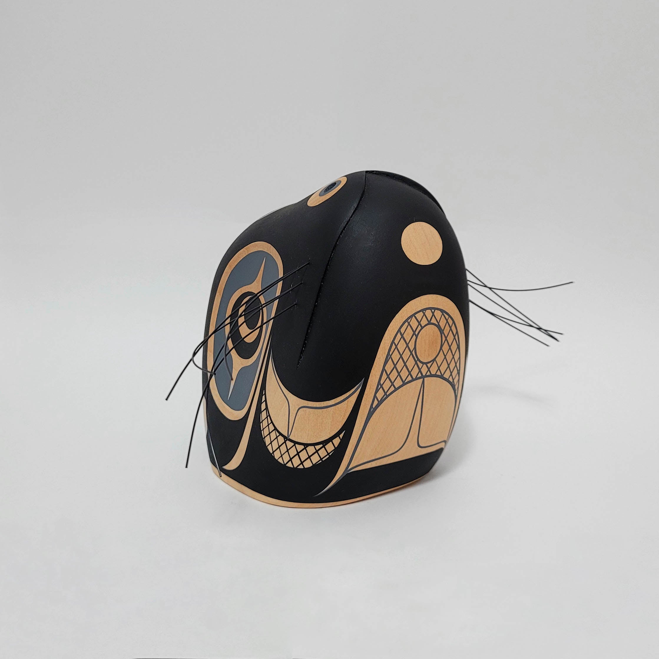 Seal Carving by Native artist Rod Smith