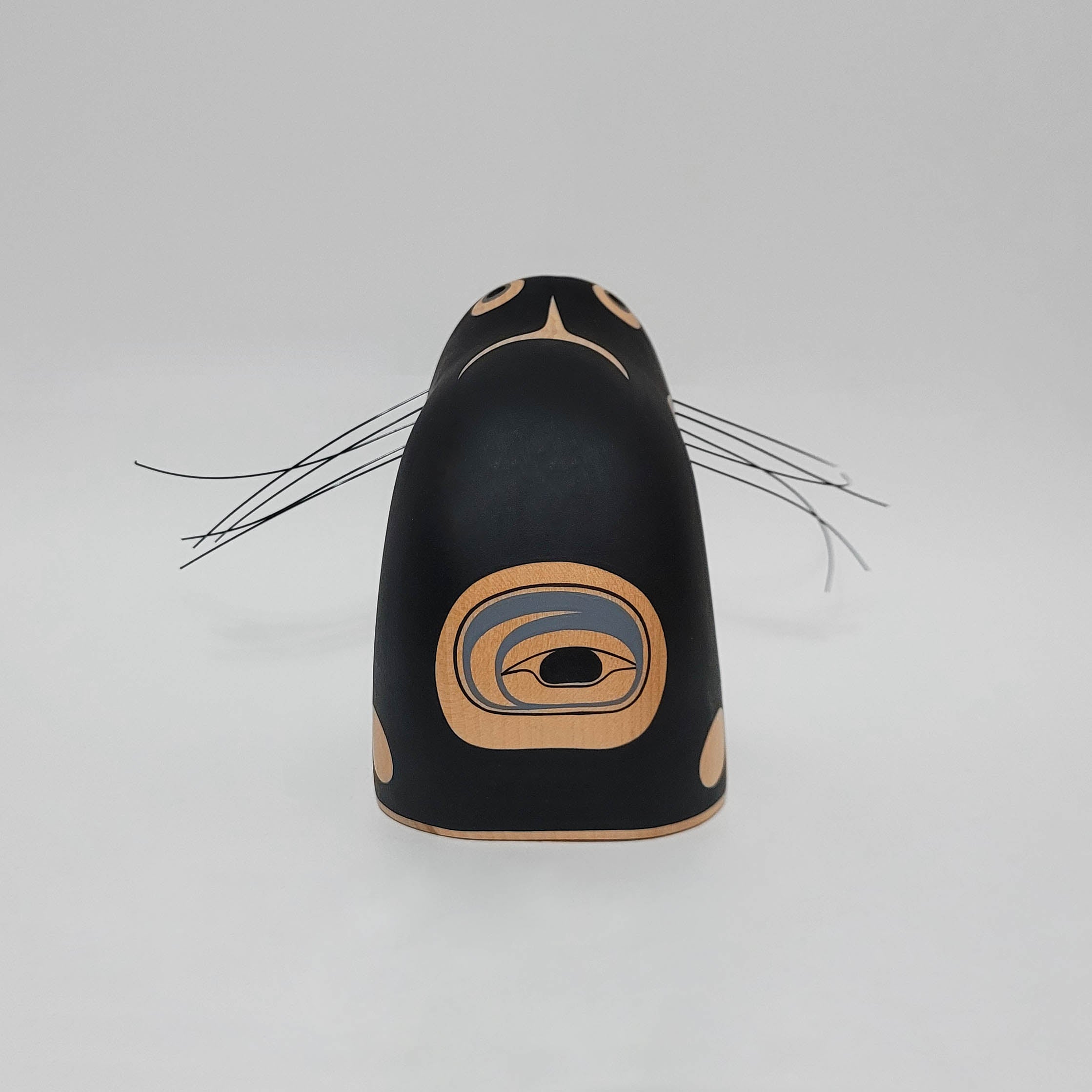 Seal Carving by Native artist Rod Smith