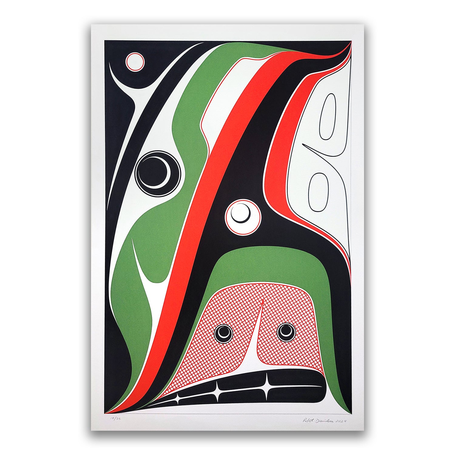 Hope Limited Edition Print by Haida artist Robert Davidson