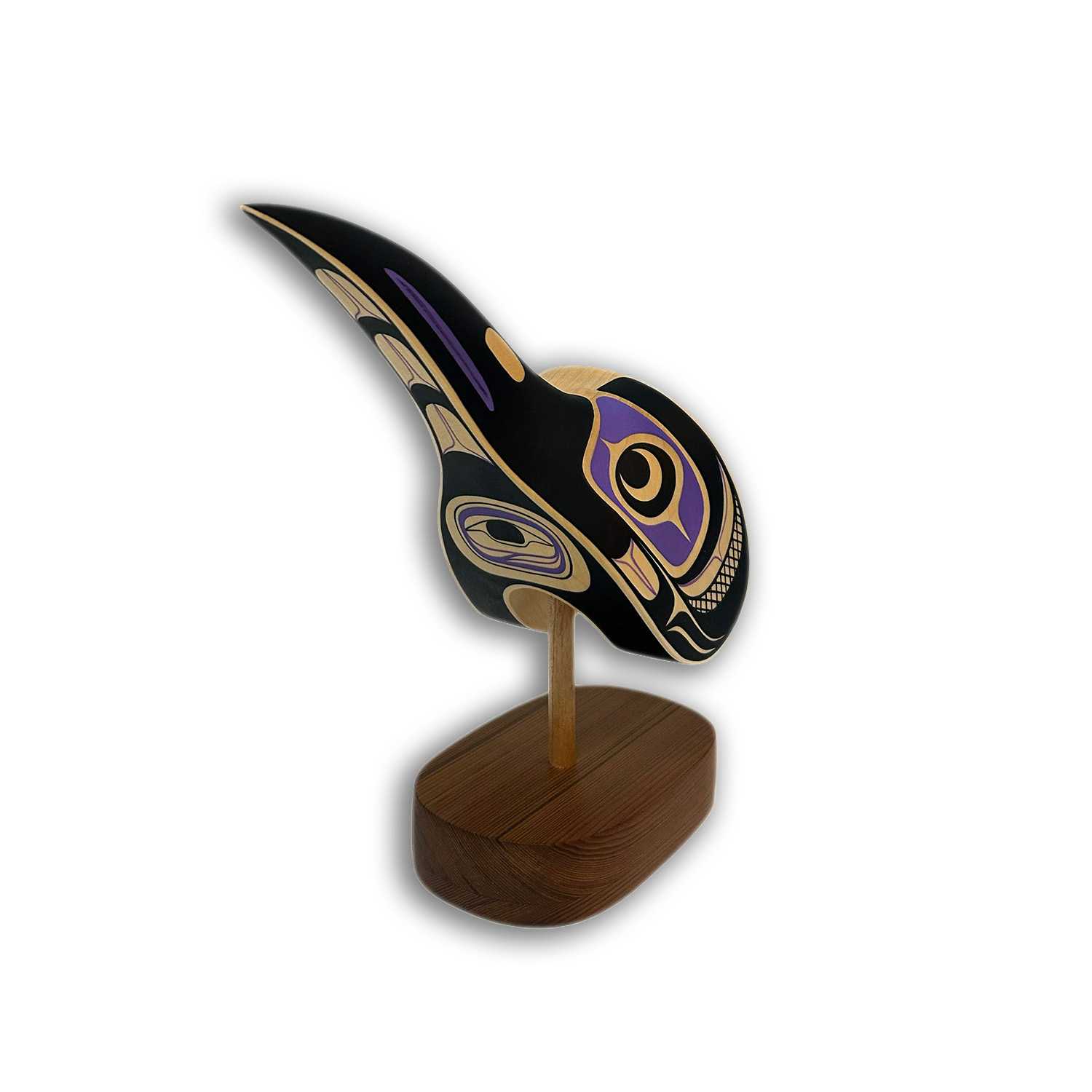 Hummingbird Maskette by Kwakwaka'wakw artist Rod Smith
