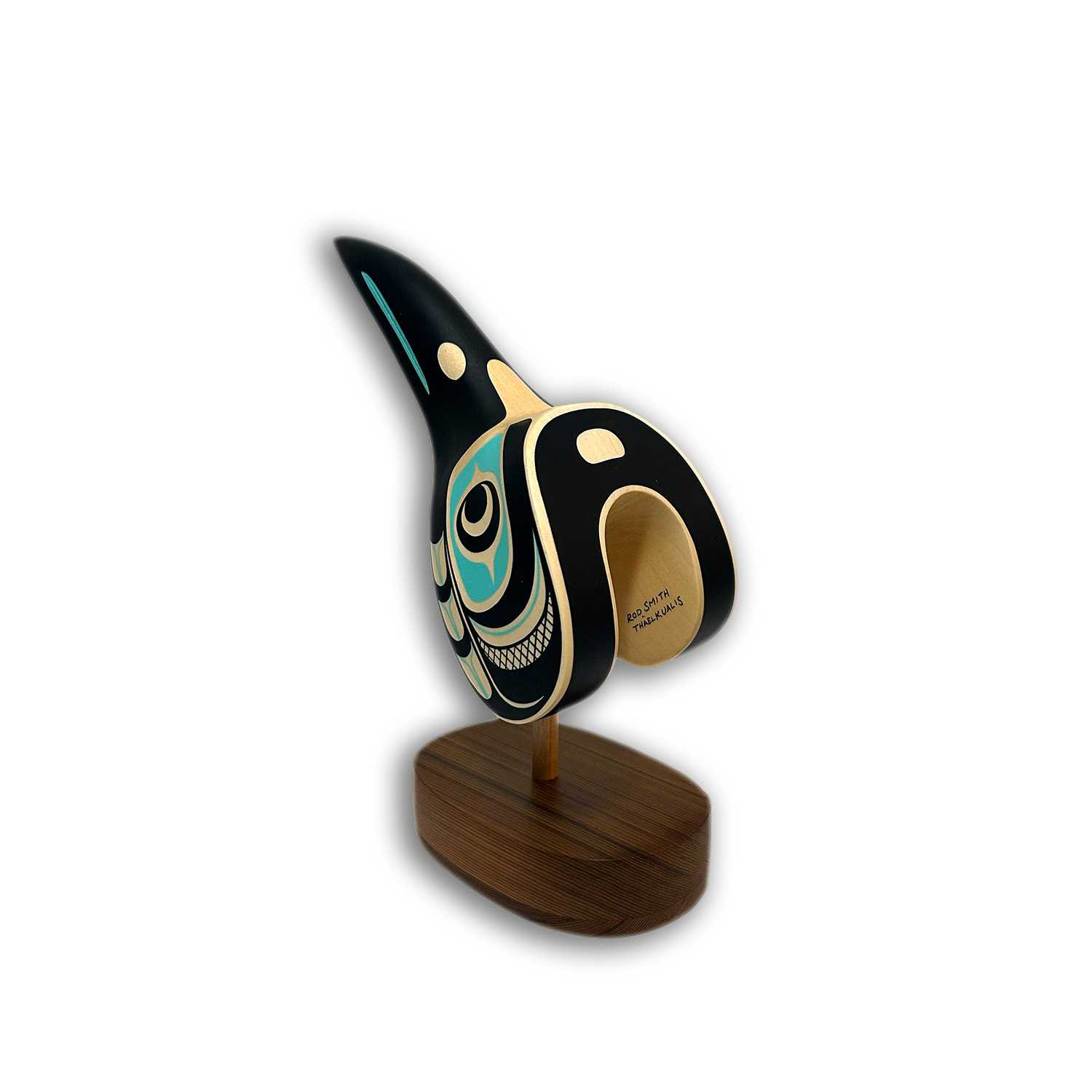 Hummingbird Maskette by Kwakwaka'wakw artist Rod Smith