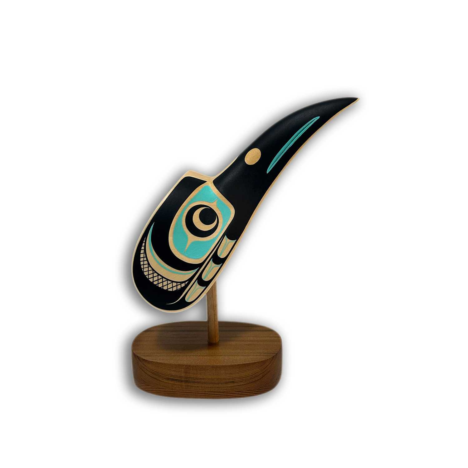 Hummingbird Maskette by Kwakwaka'wakw artist Rod Smith