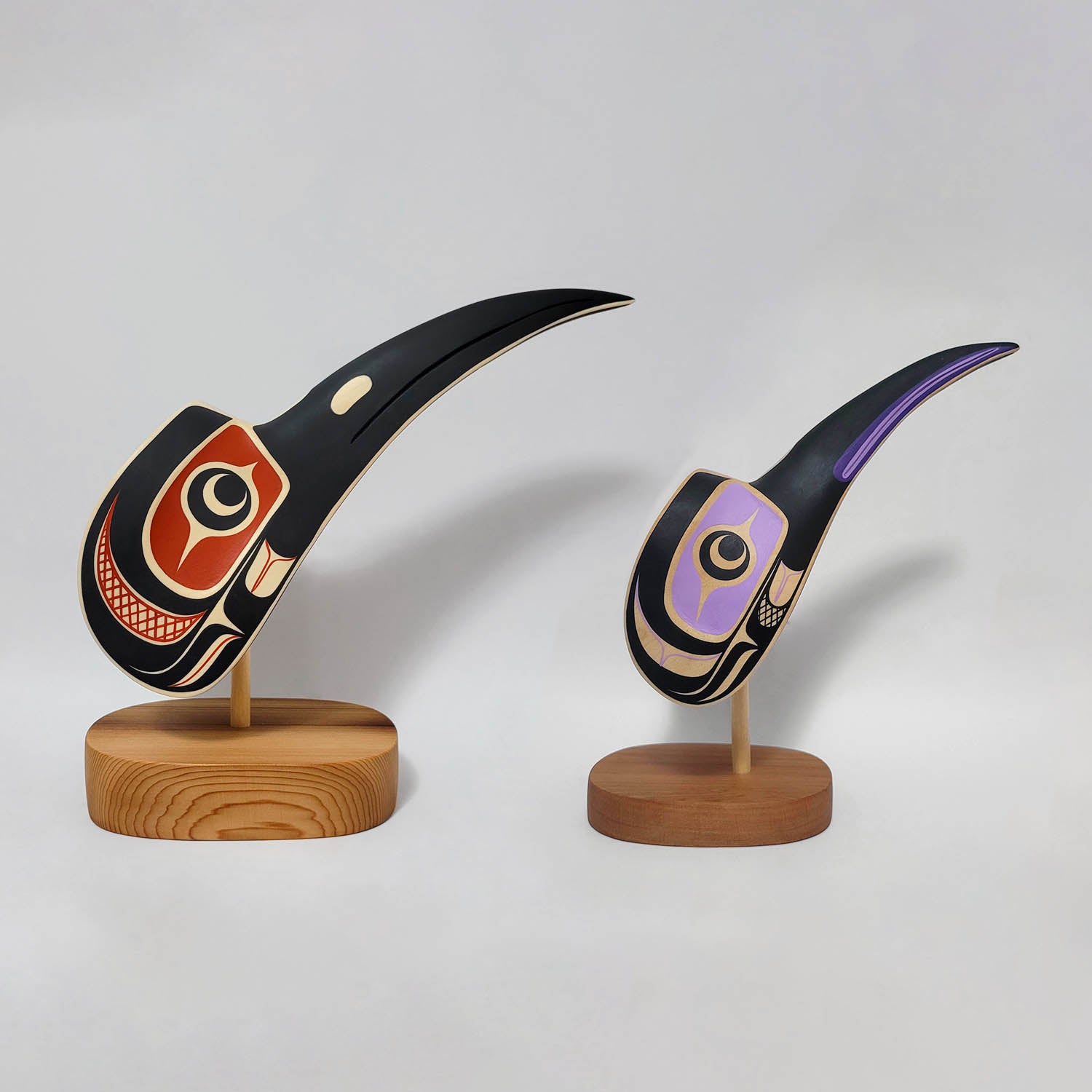 Hummingbird Maskette by Kwakwaka'wakw artist Rod Smith