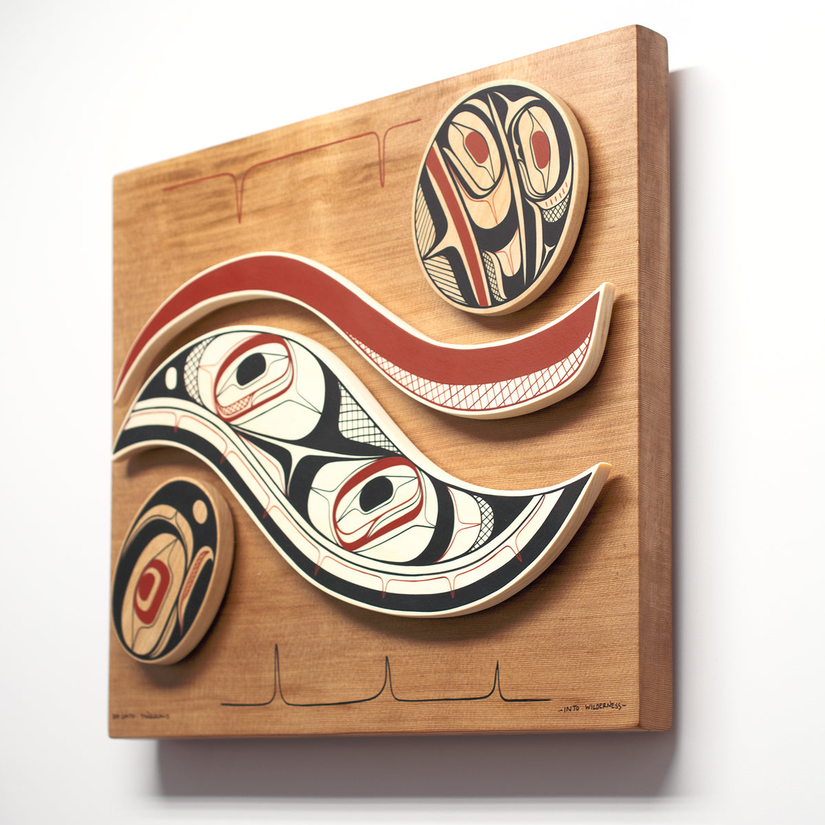 "Into Wilderness" Painting by Kwakwaka'wakw artist Rod Smith