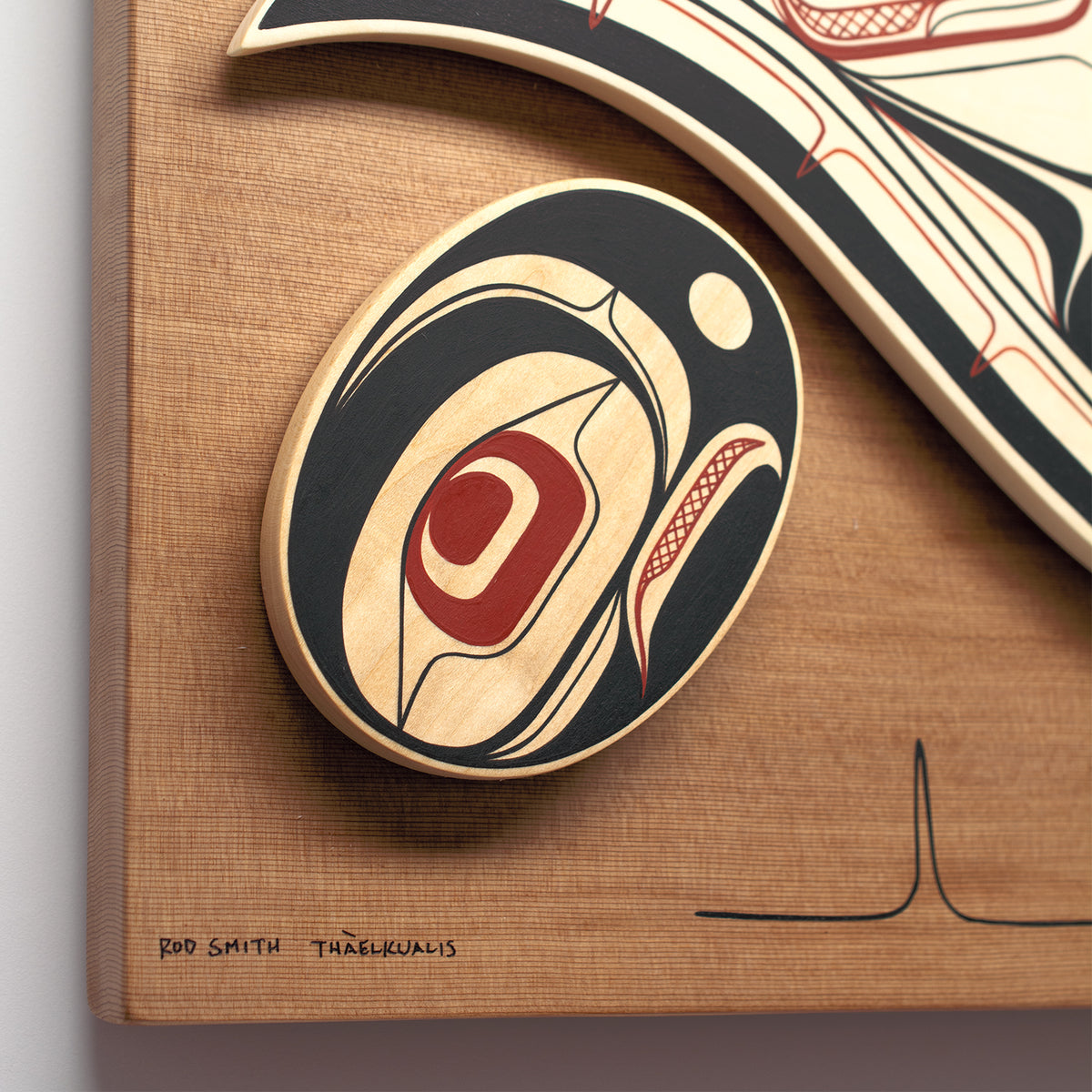 "Into Wilderness" Painting by Kwakwaka'wakw artist Rod Smith