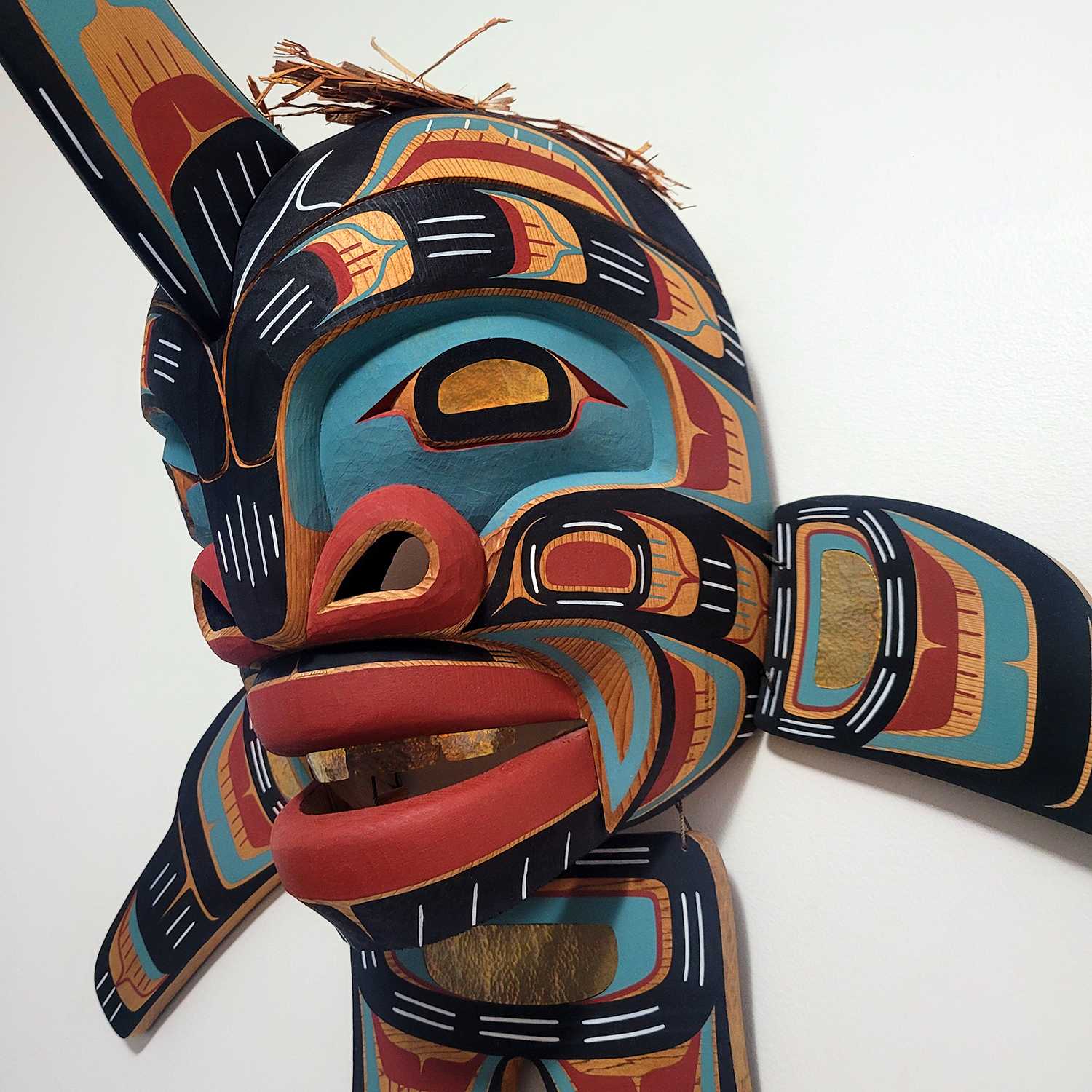Killer Whale Mask by Kwakwaka'wakw carver Kevin Cranmer