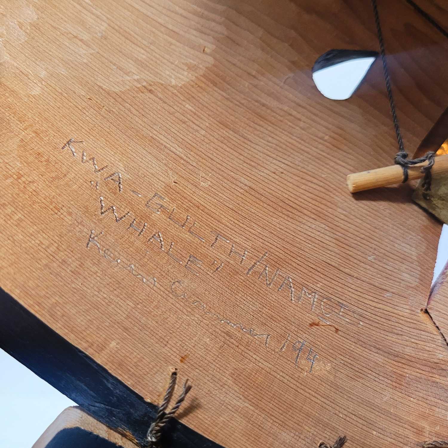 Killer Whale Mask by Kwakwaka'wakw carver Kevin Cranmer