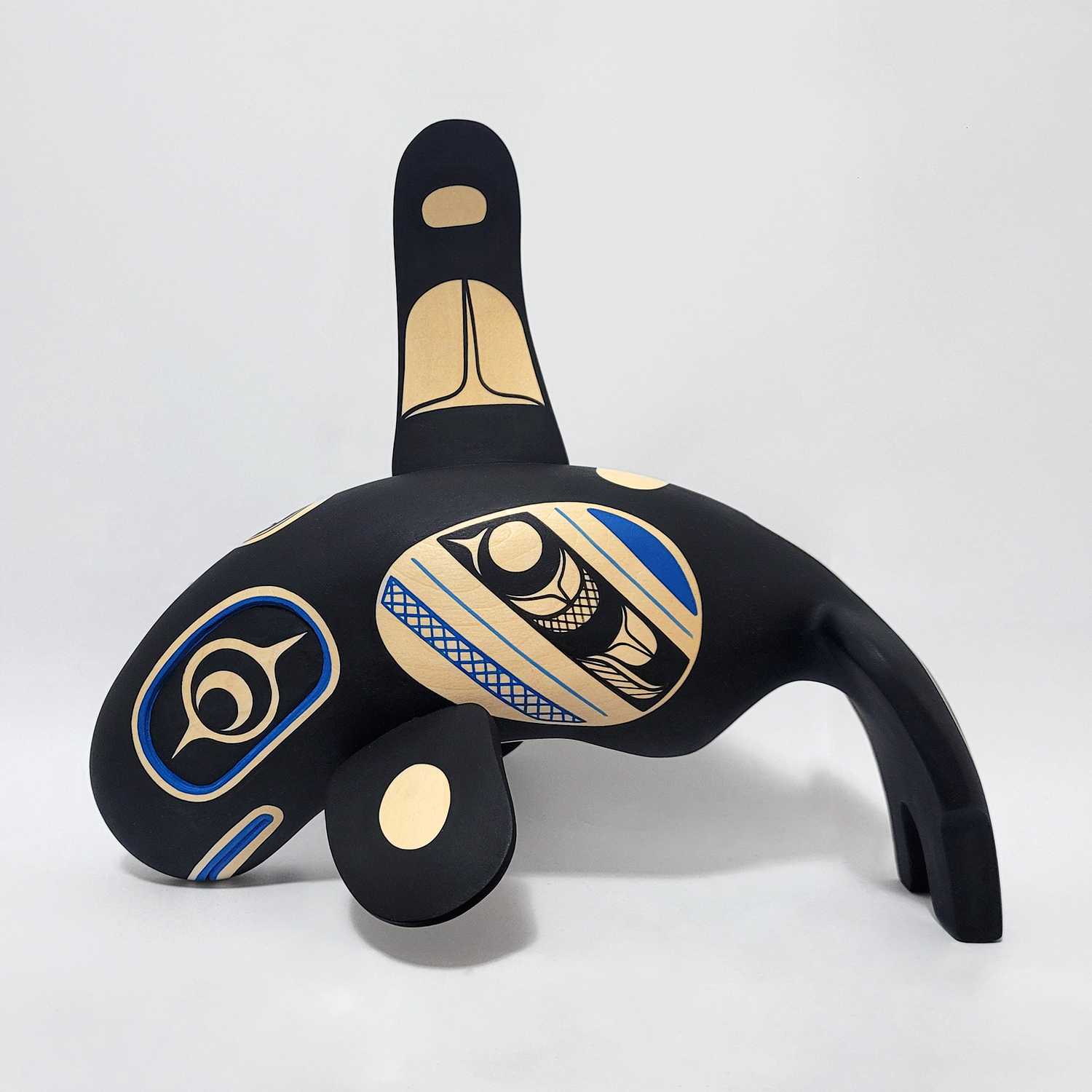 Orca Sculpture by Kwakwaka'wakw artist Rod Smith