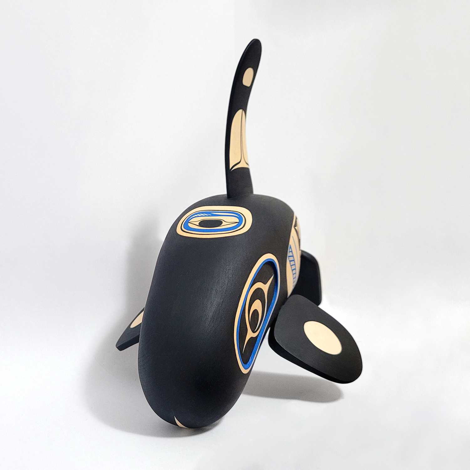 Orca Sculpture by Kwakwaka'wakw artist Rod Smith