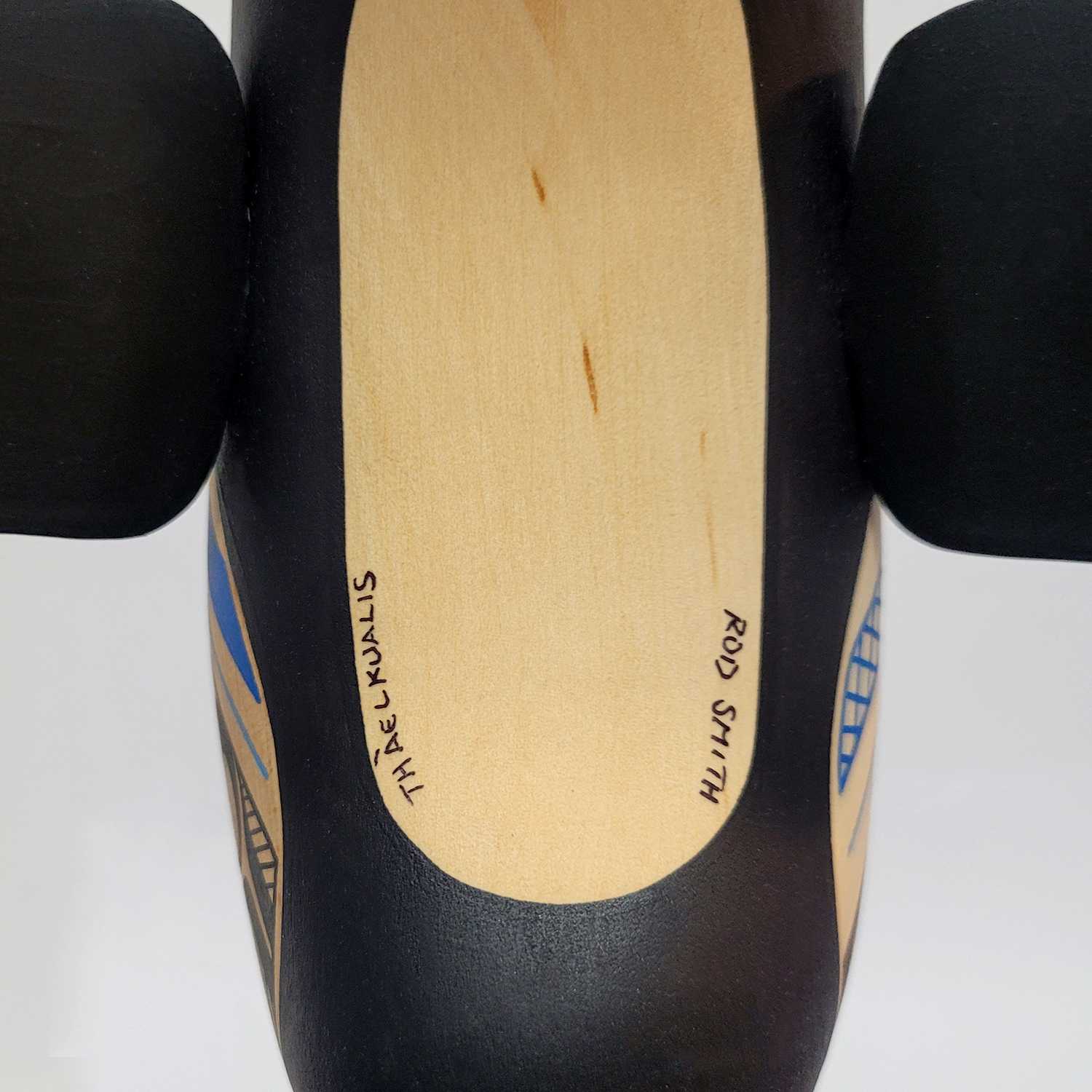 Orca Sculpture by Kwakwaka'wakw artist Rod Smith