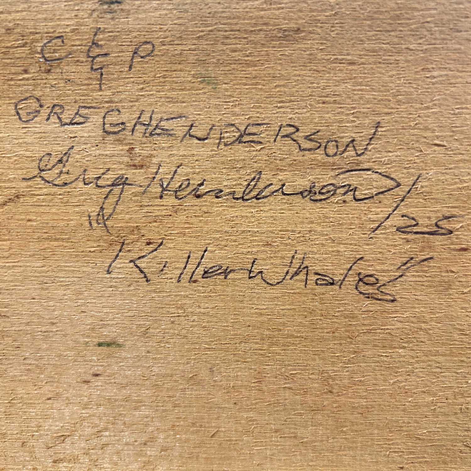 Killer Whales Sculpture by Kwakwaka'wakw artist Greg Henderson