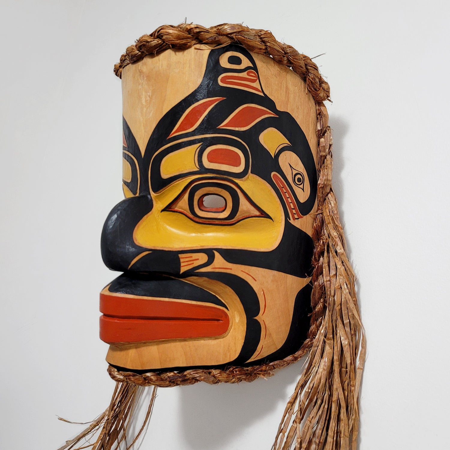 Komokwa Mask by Coast Salish carver Randy Stiglitz