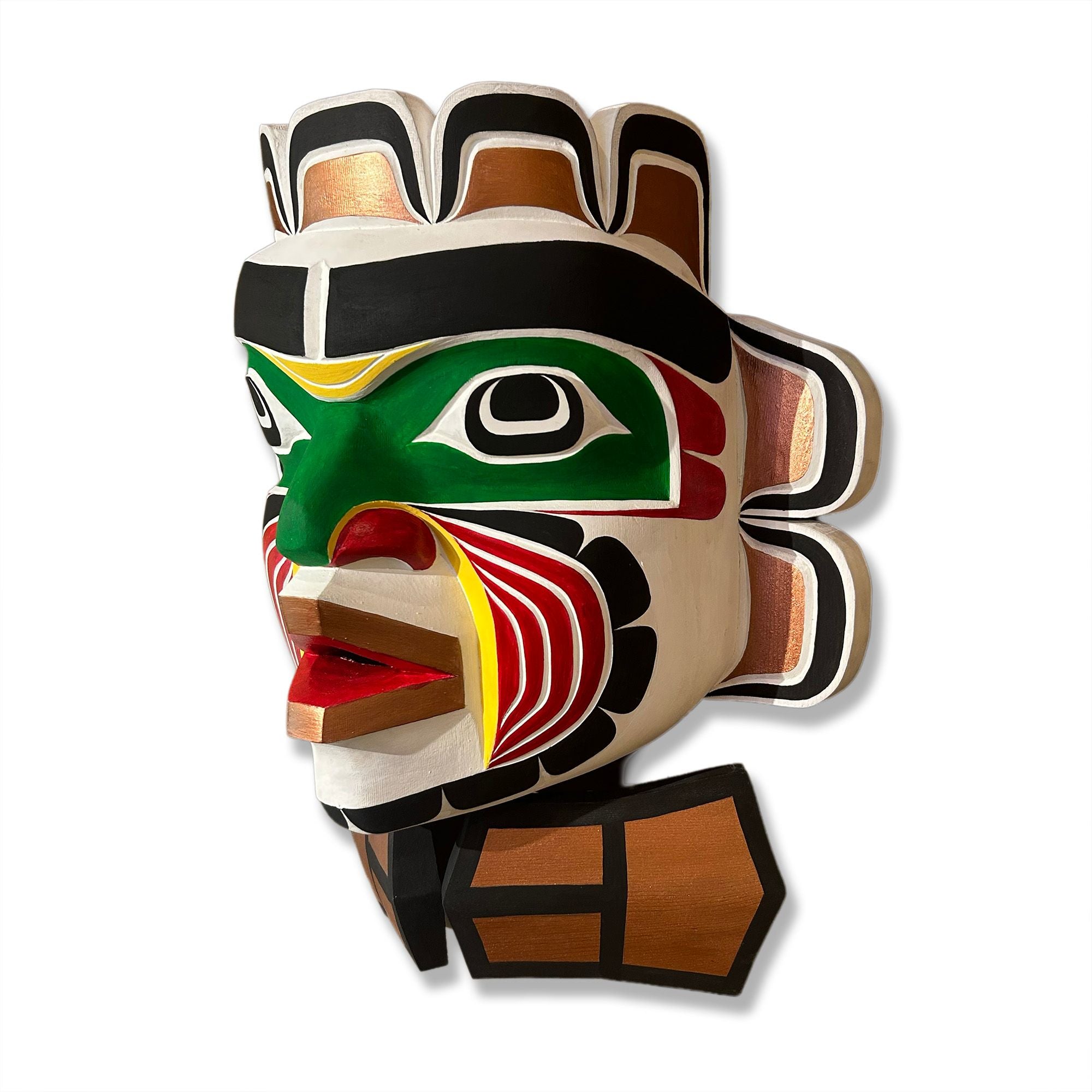 Komokwa Mask by Kwakwaka'wakw artist Gilbert Dawson
