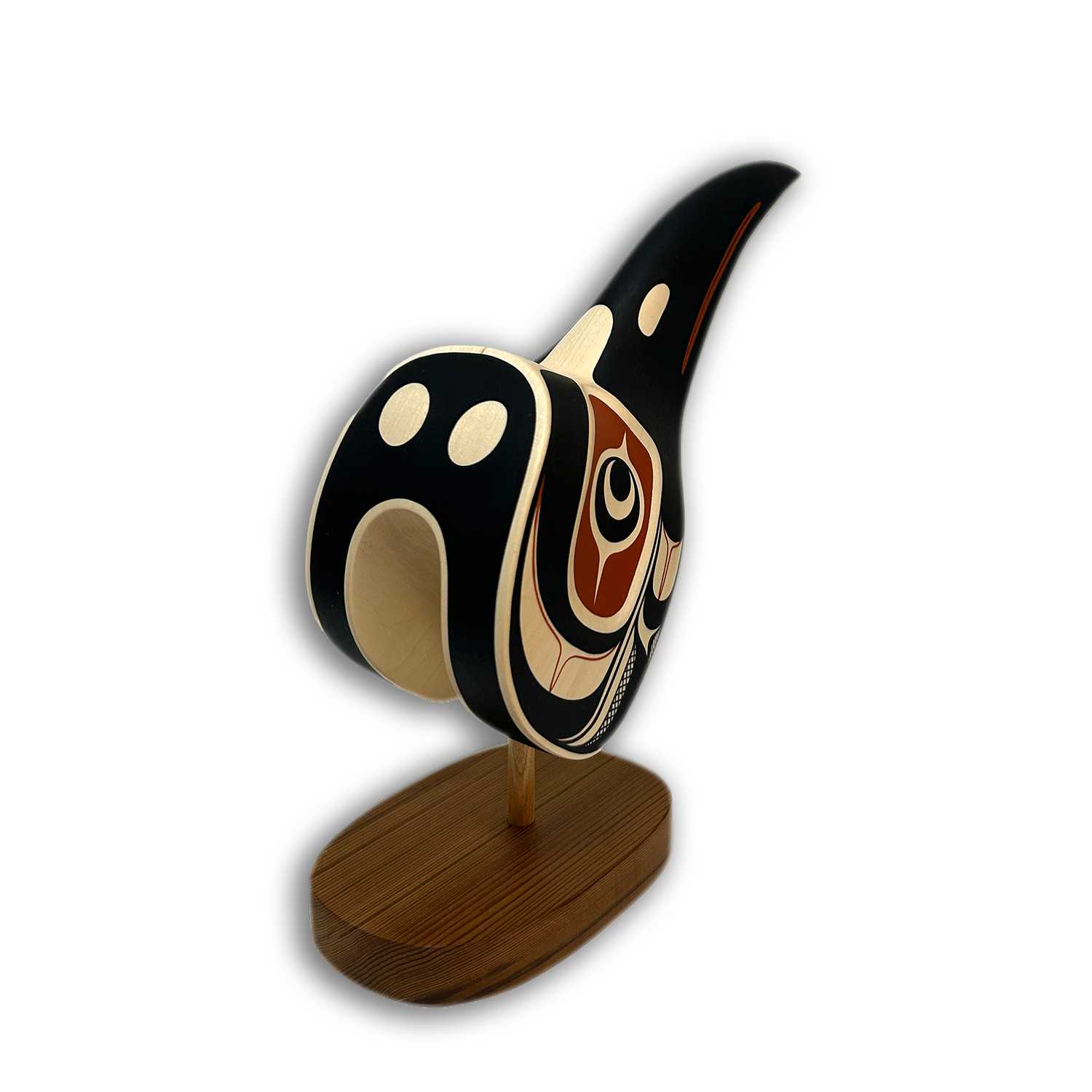 Large Hummingbird Maskette by Kwakwaka'wakw artist Rod Smith