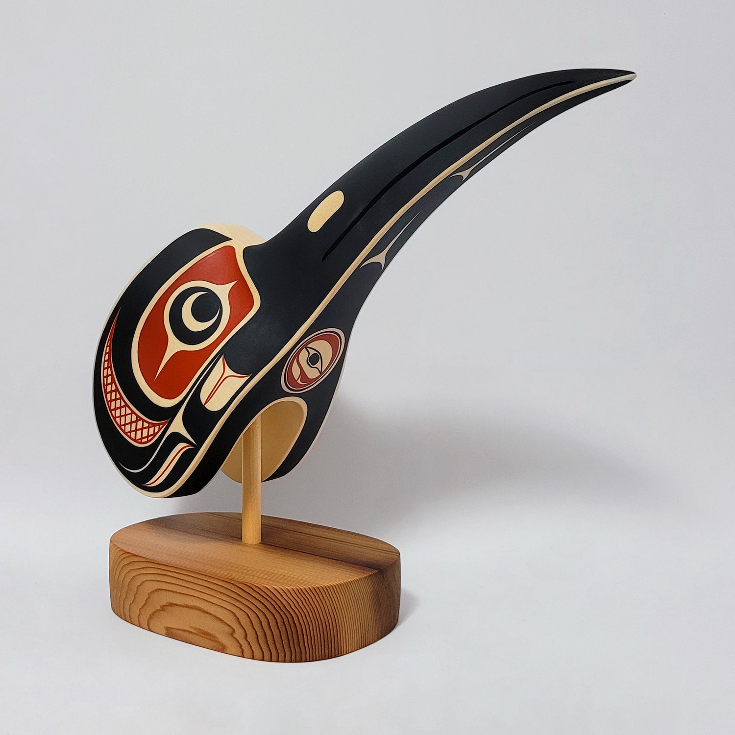 Hummingbird Maskette by Kwakwaka'wakw artist Rod Smith